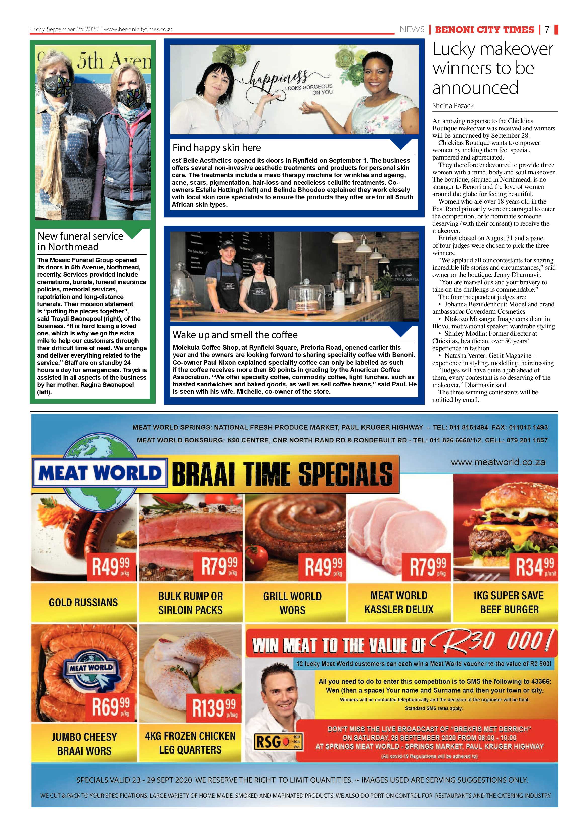 Benoni City Times 24 September 2020 page 7