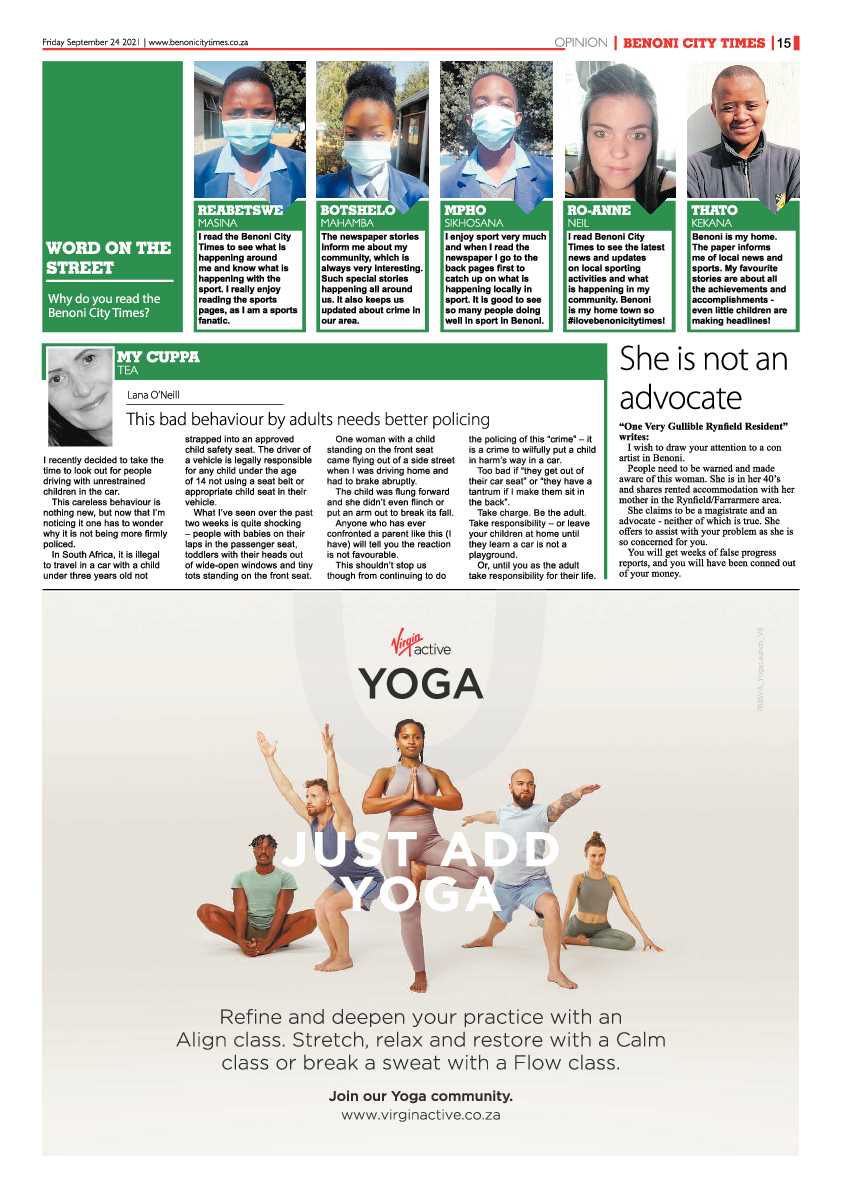 Benoni City Times 24 September 2021 page 14
