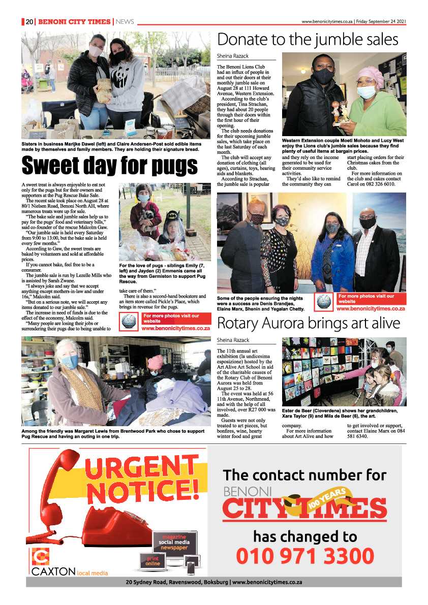 Benoni City Times 24 September 2021 page 19