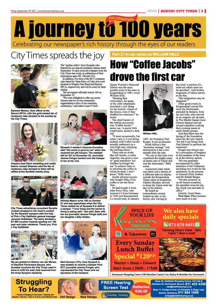 Benoni City Times 24 September 2021 page 3