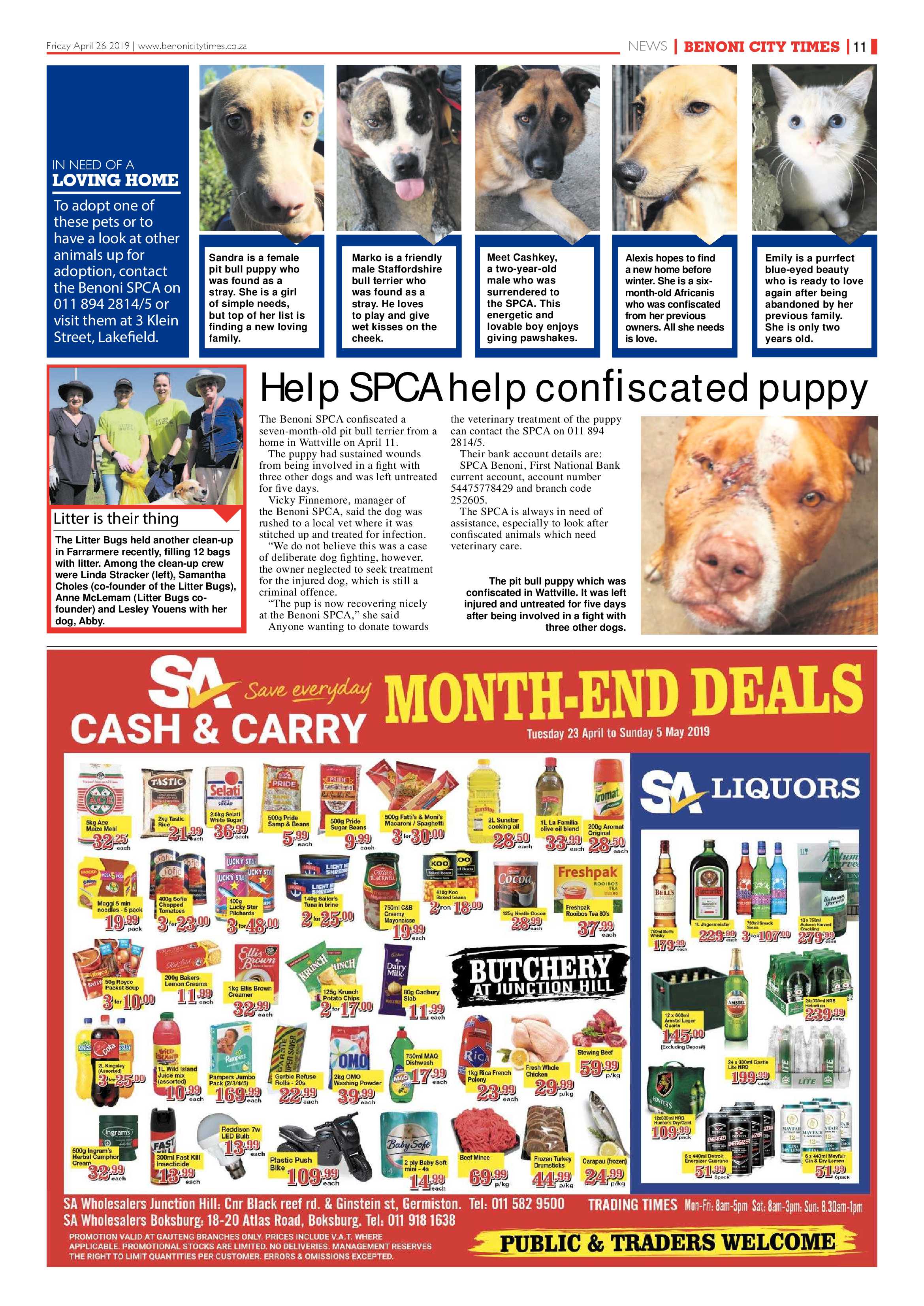 Benoni City Times 25 April 2019 page 11