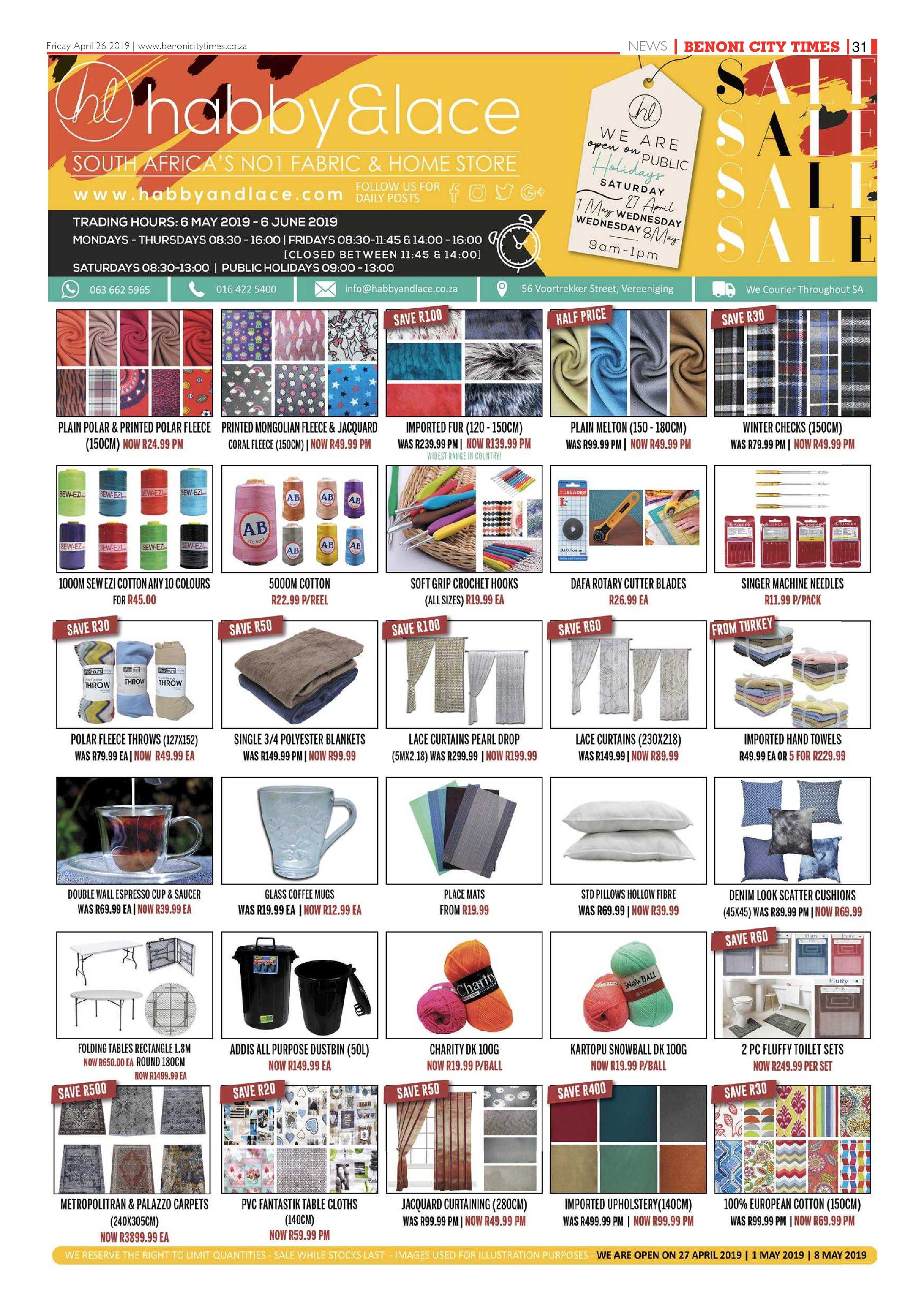 Benoni City Times 25 April 2019 page 31