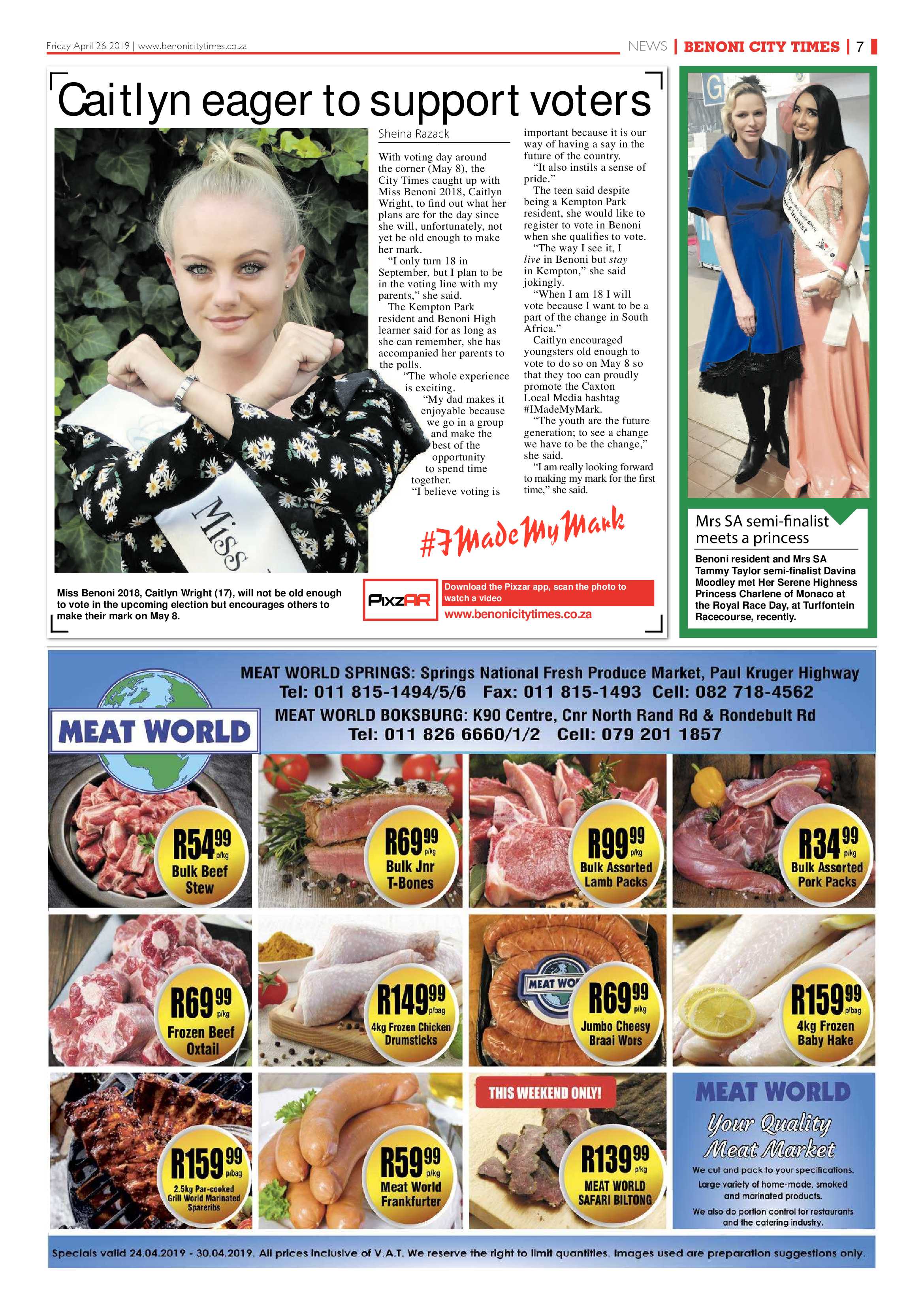 Benoni City Times 25 April 2019 page 7