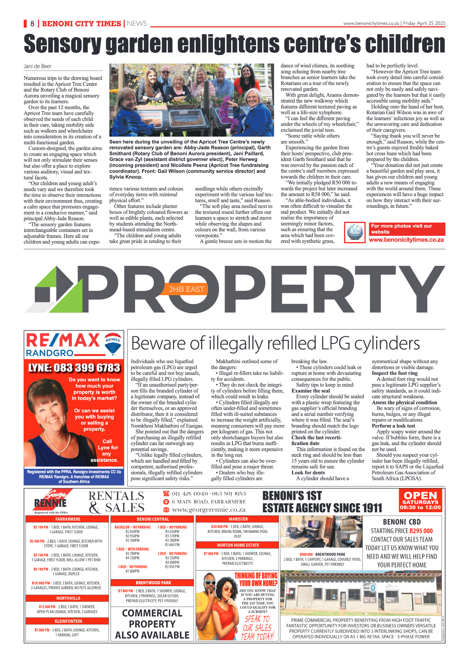 Benoni City Times 25 April 2025 page 8