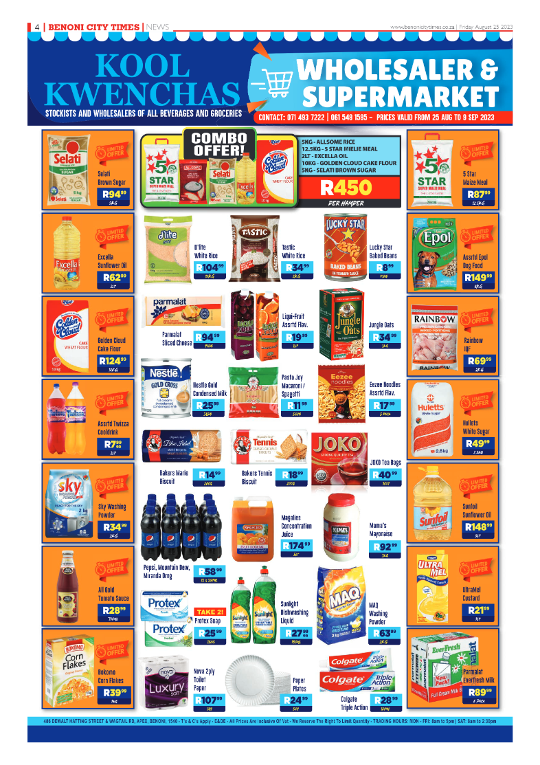 Benoni City Times 25 August 2023 page 4