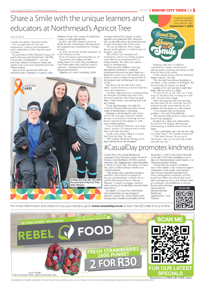 Benoni City Times 25 August 2023 page 5