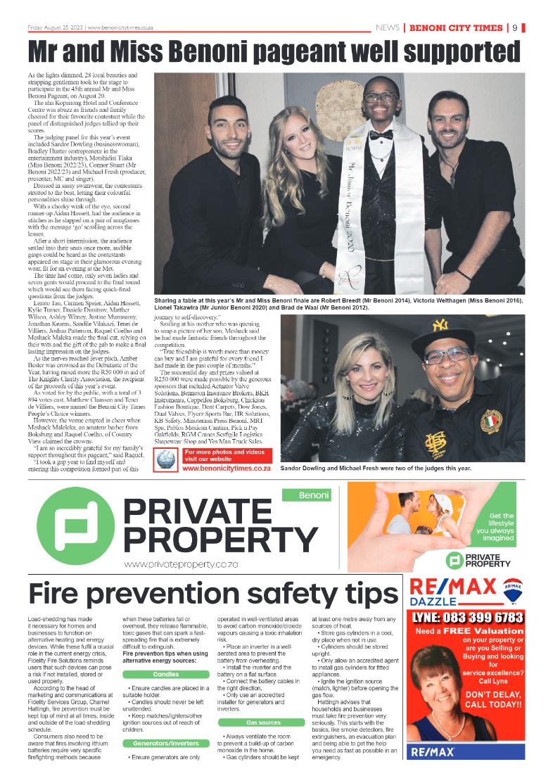 Benoni City Times 25 August 2023 page 9