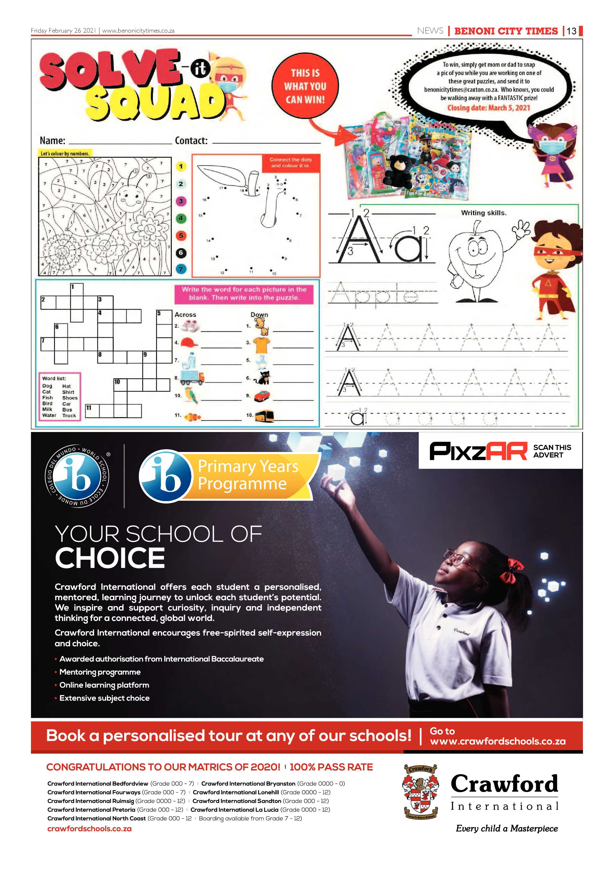 Benoni City Times 25 February 2021 page 13