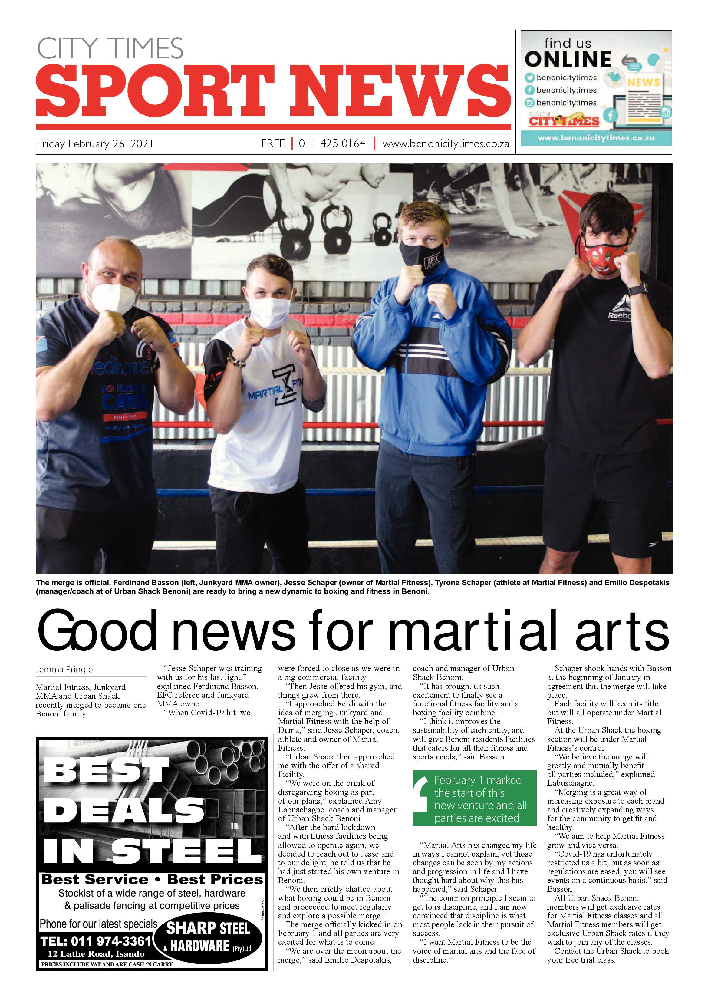 Benoni City Times 25 February 2021 page 28