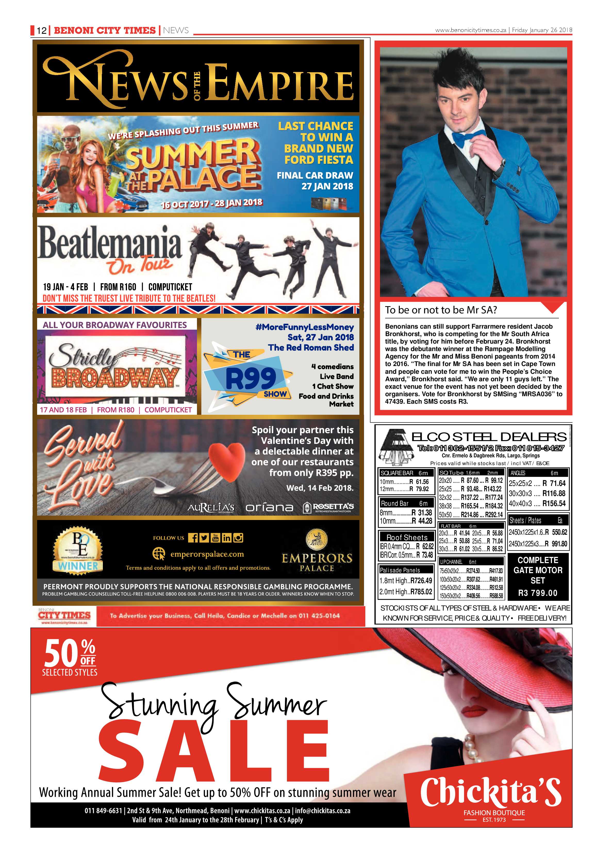 Benoni City Times 25 January 2018 page 12