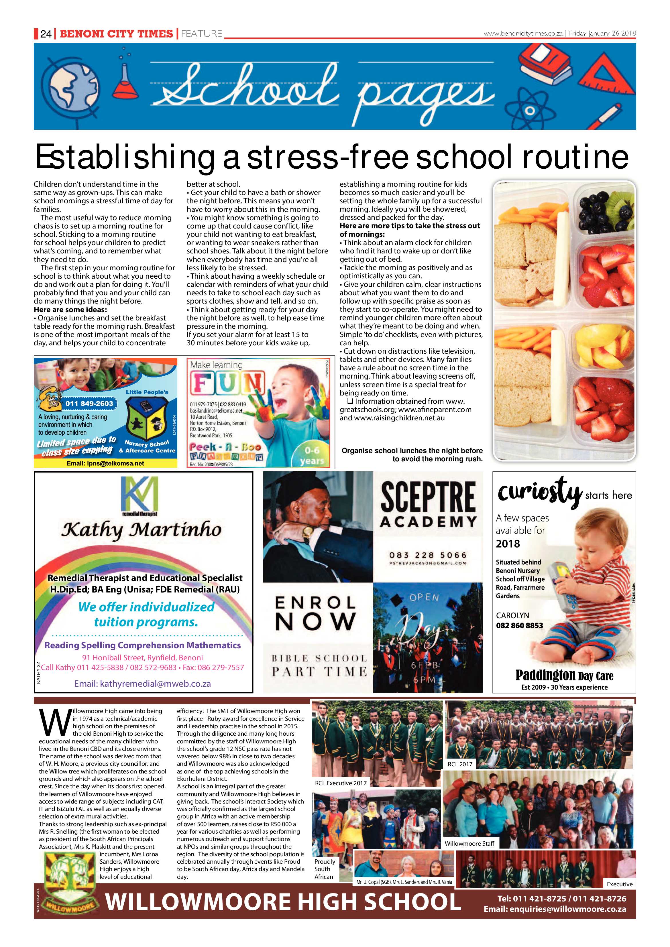 Benoni City Times 25 January 2018 page 24
