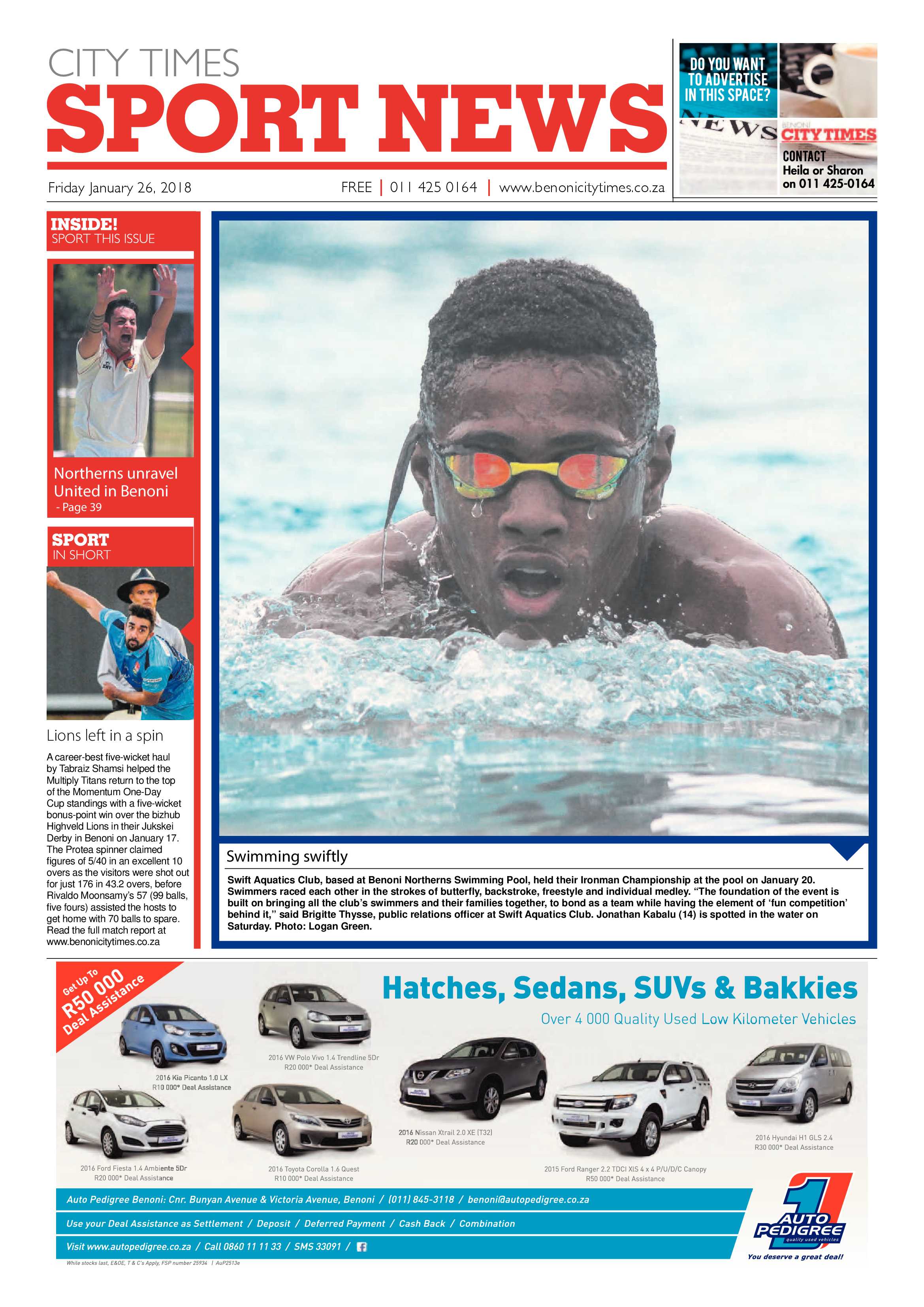 Benoni City Times 25 January 2018 page 40