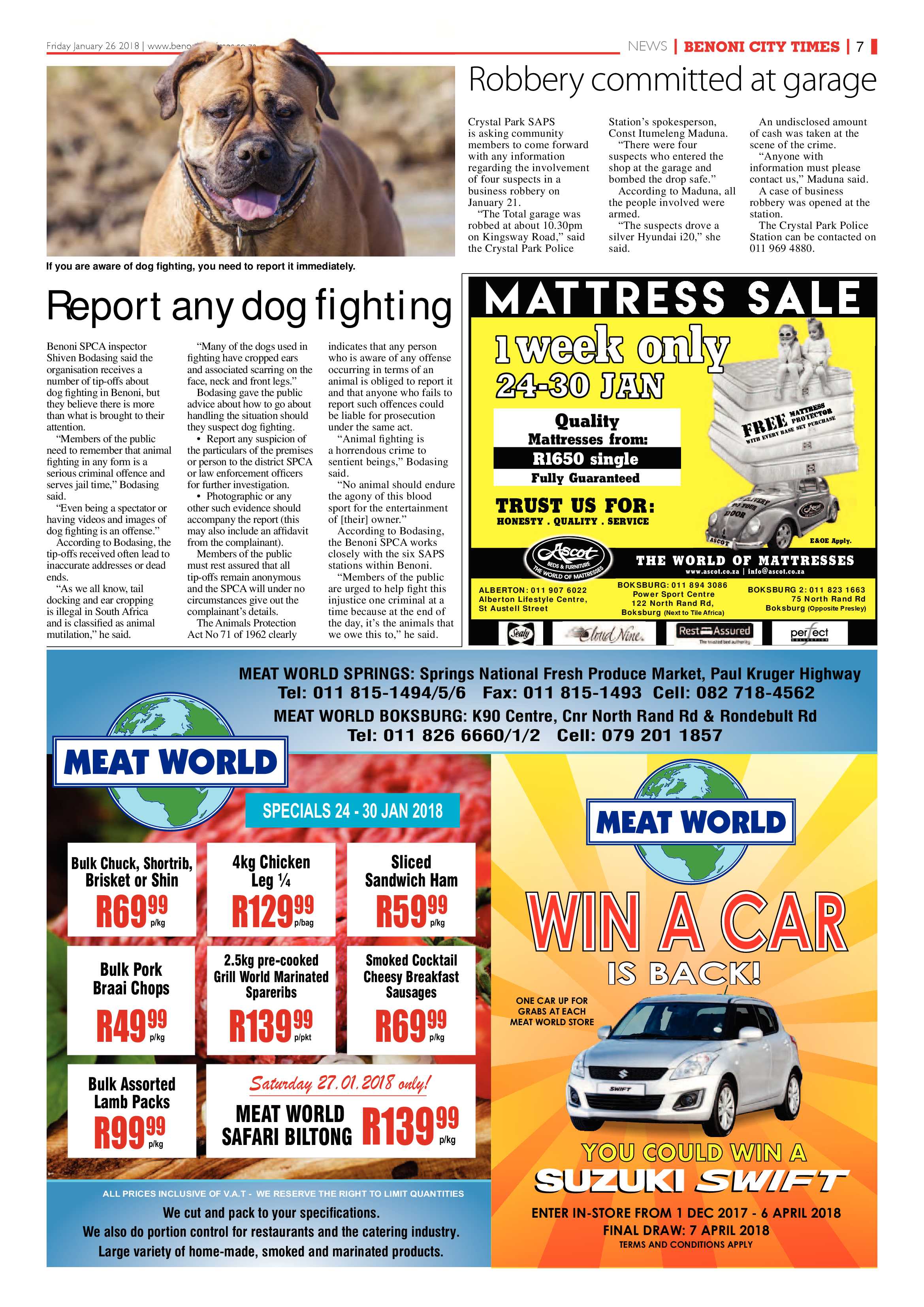 Benoni City Times 25 January 2018 page 7
