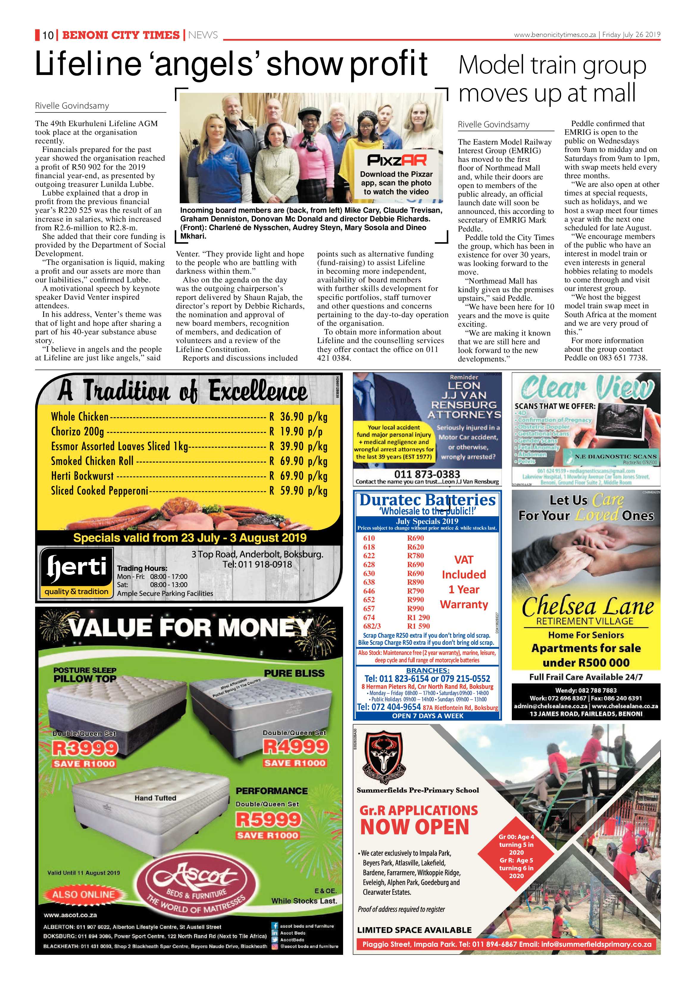 Benoni City Times 25 July 2019 page 10