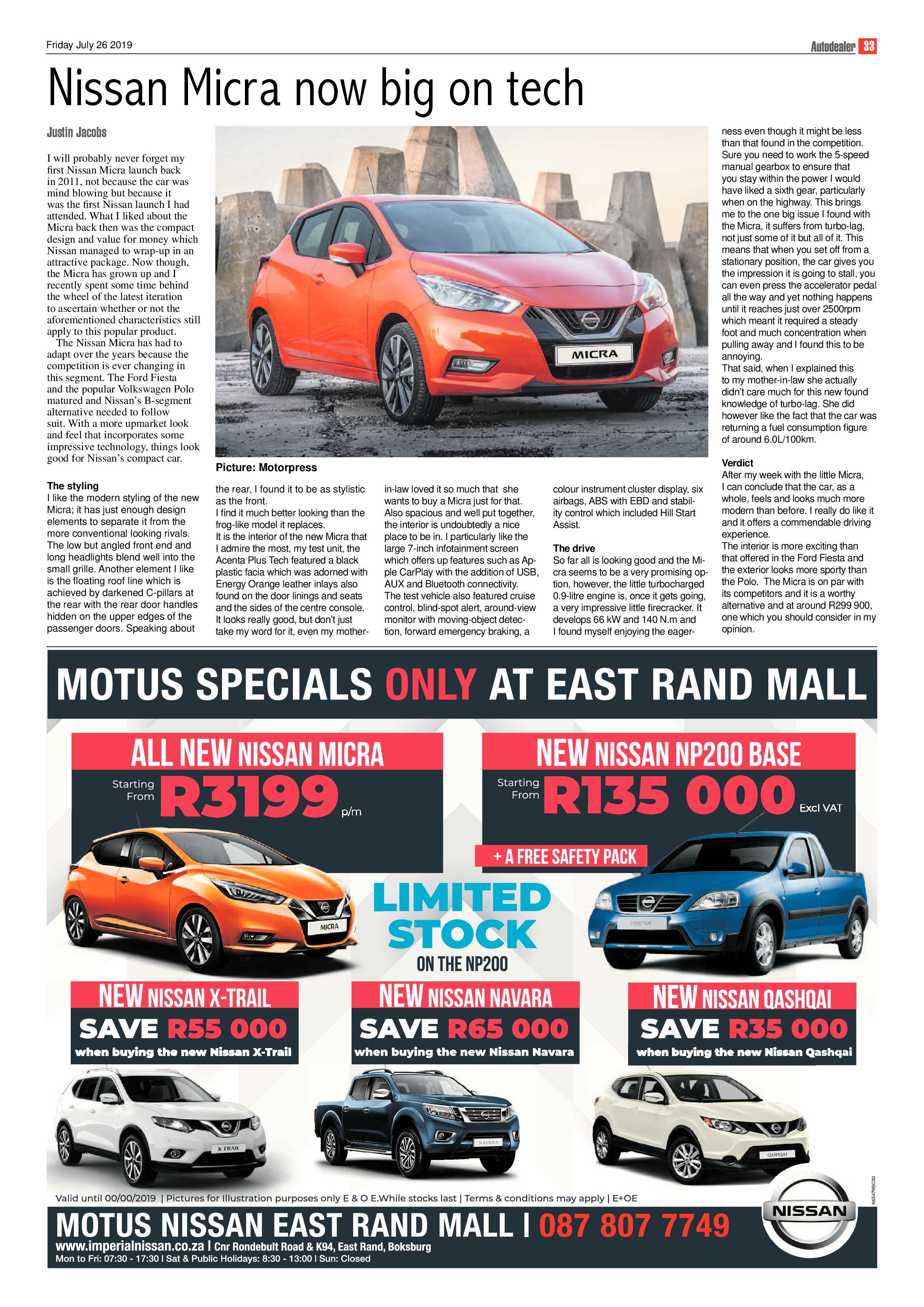 Benoni City Times 25 July 2019 page 33