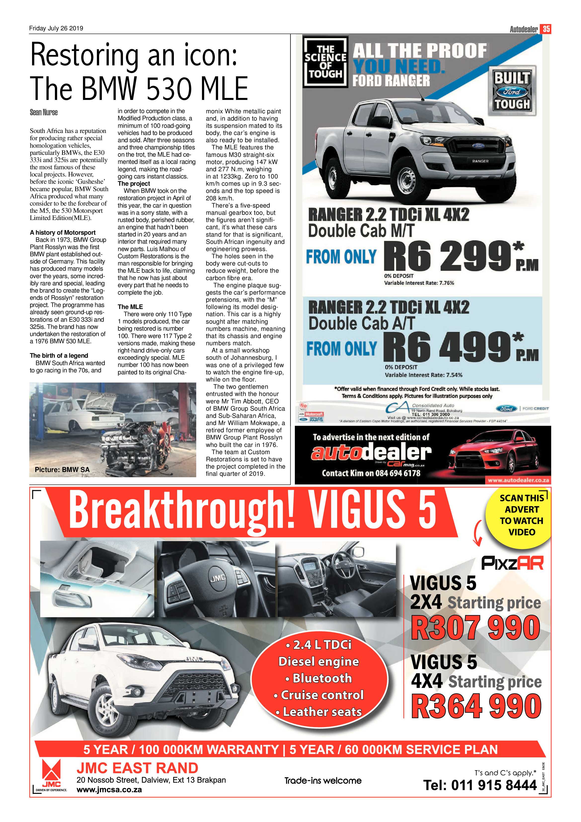 Benoni City Times 25 July 2019 page 35