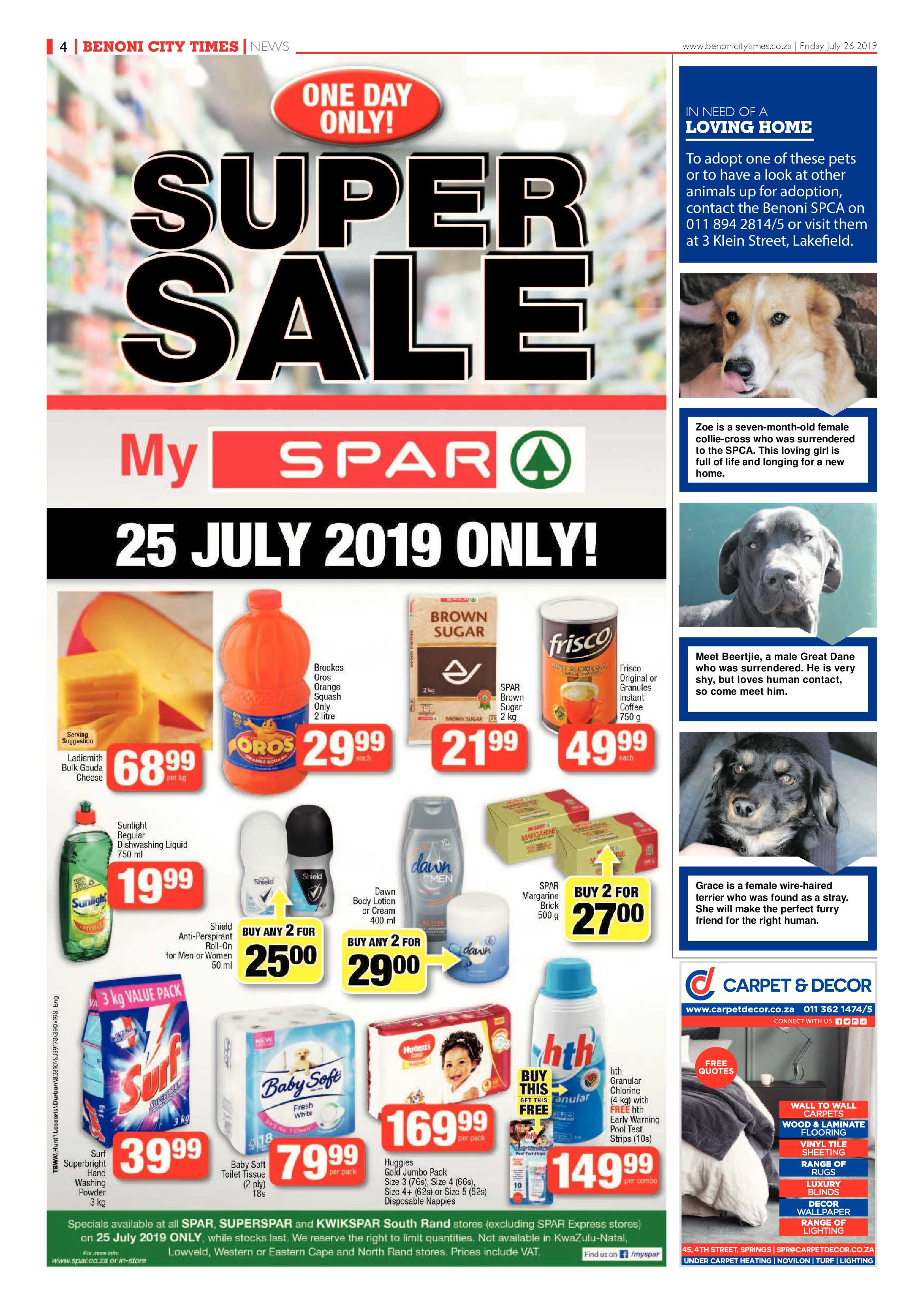 Benoni City Times 25 July 2019 page 4