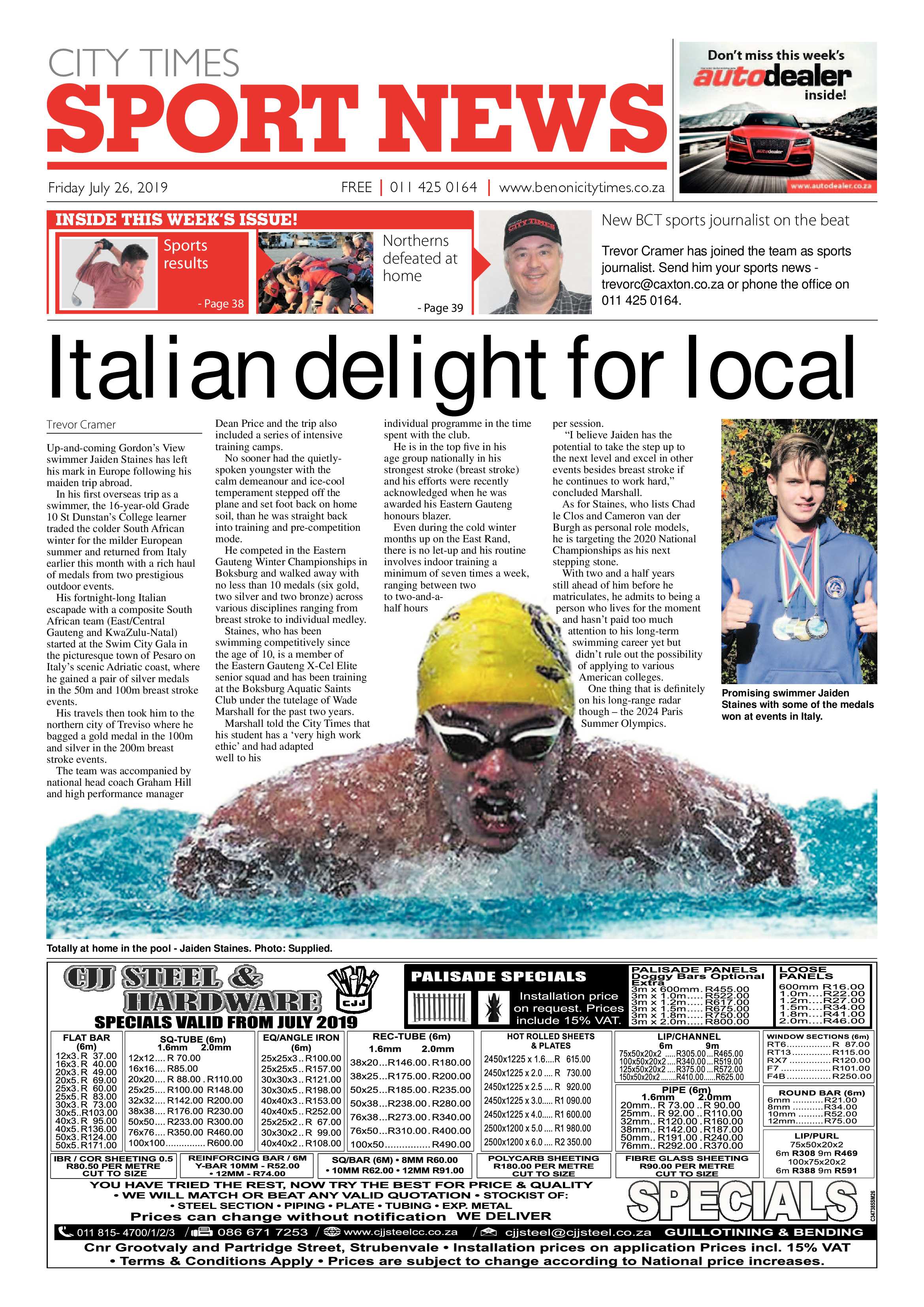 Benoni City Times 25 July 2019 page 40