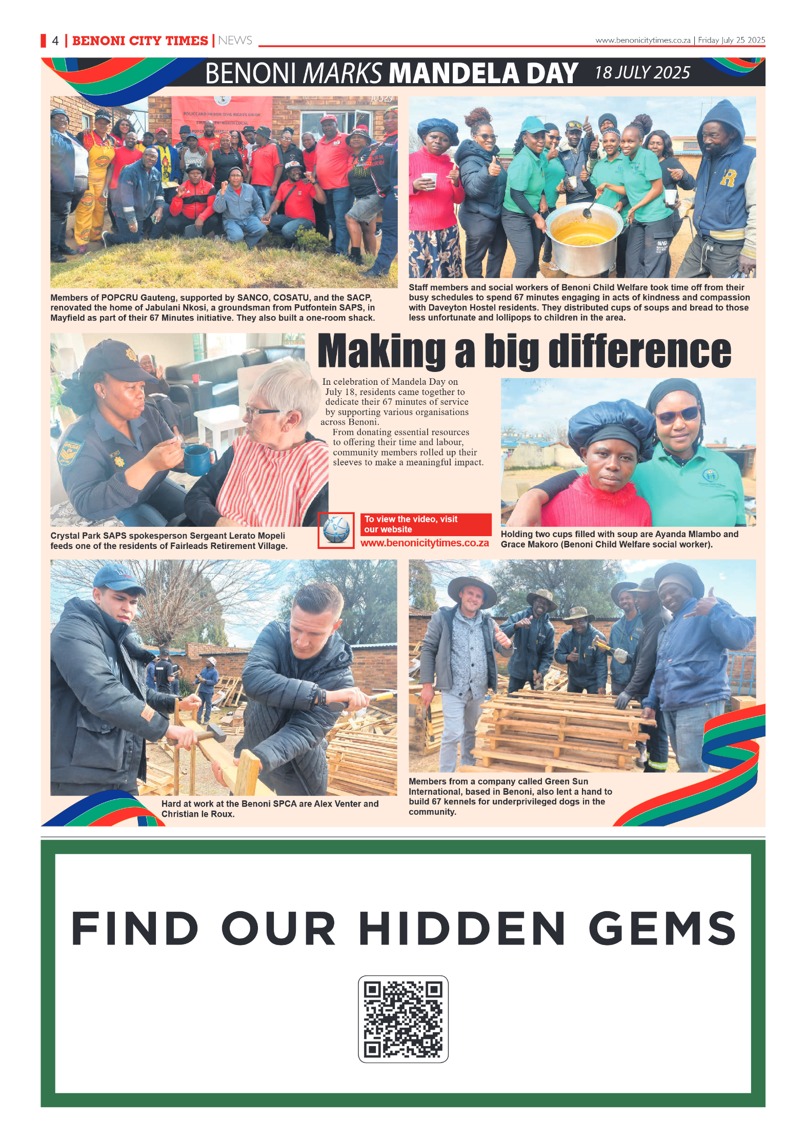 Benoni City Times 25 July 2025 page 4