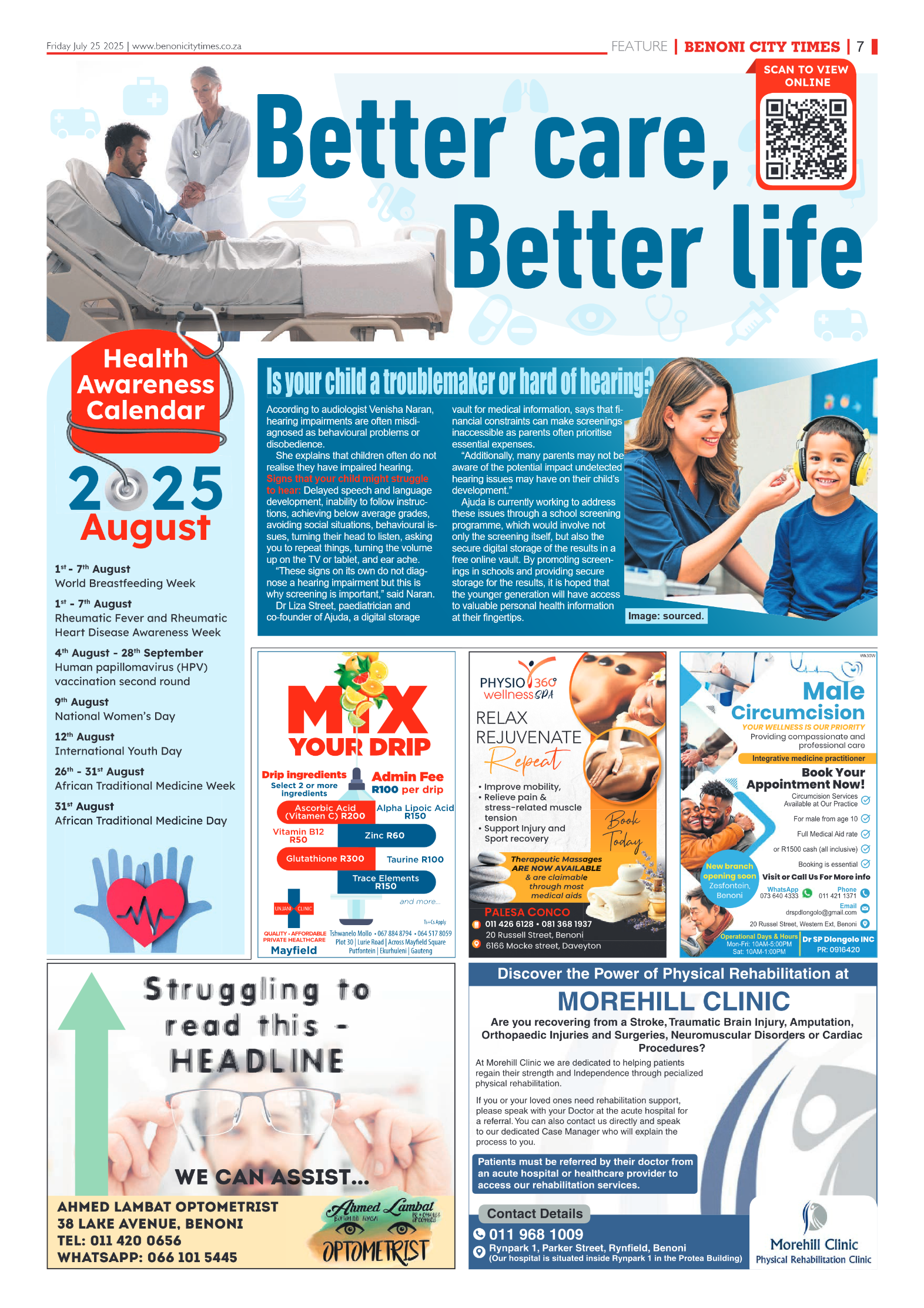 Benoni City Times 25 July 2025 page 7