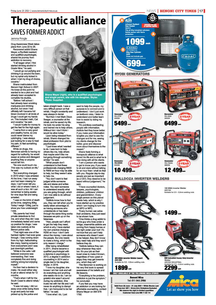 Benoni City Times 25 June 2021 page 17