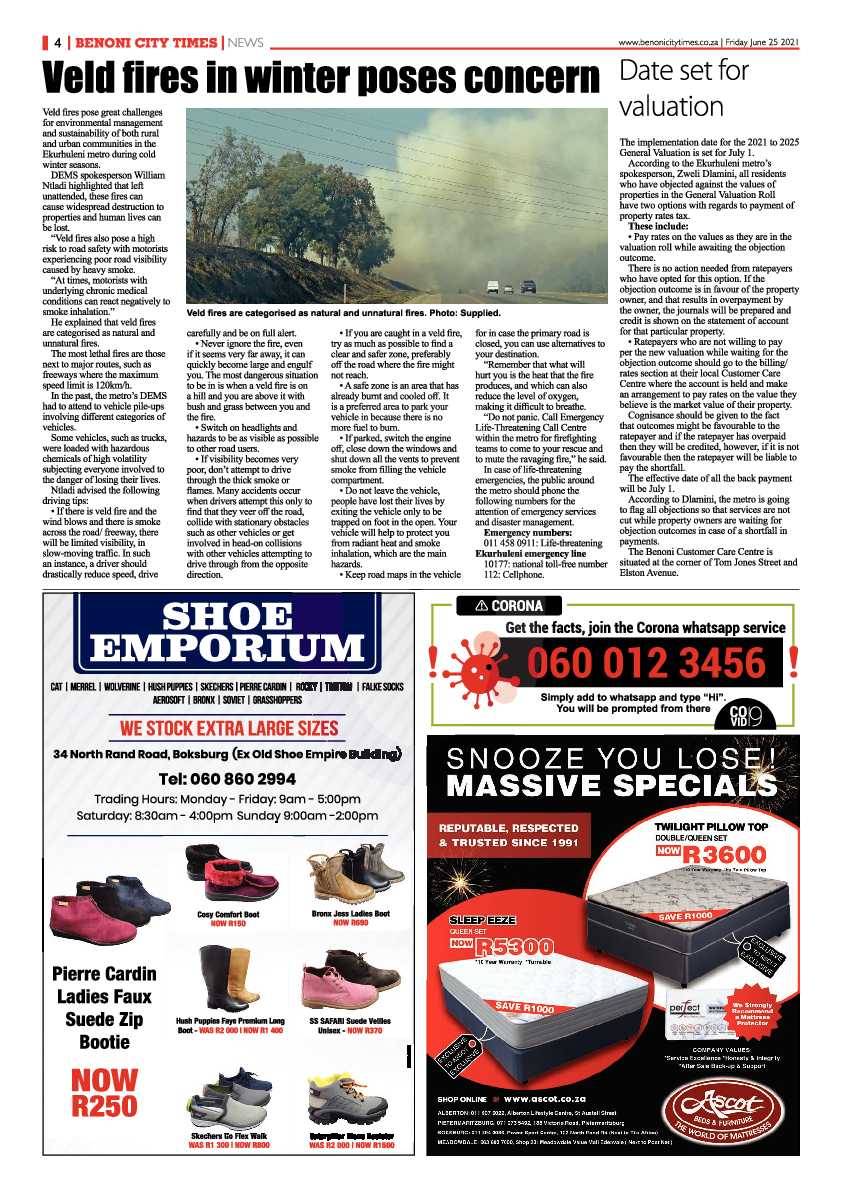 Benoni City Times 25 June 2021 page 4