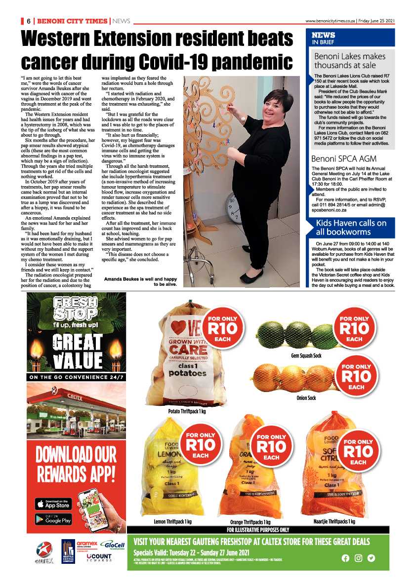 Benoni City Times 25 June 2021 page 6