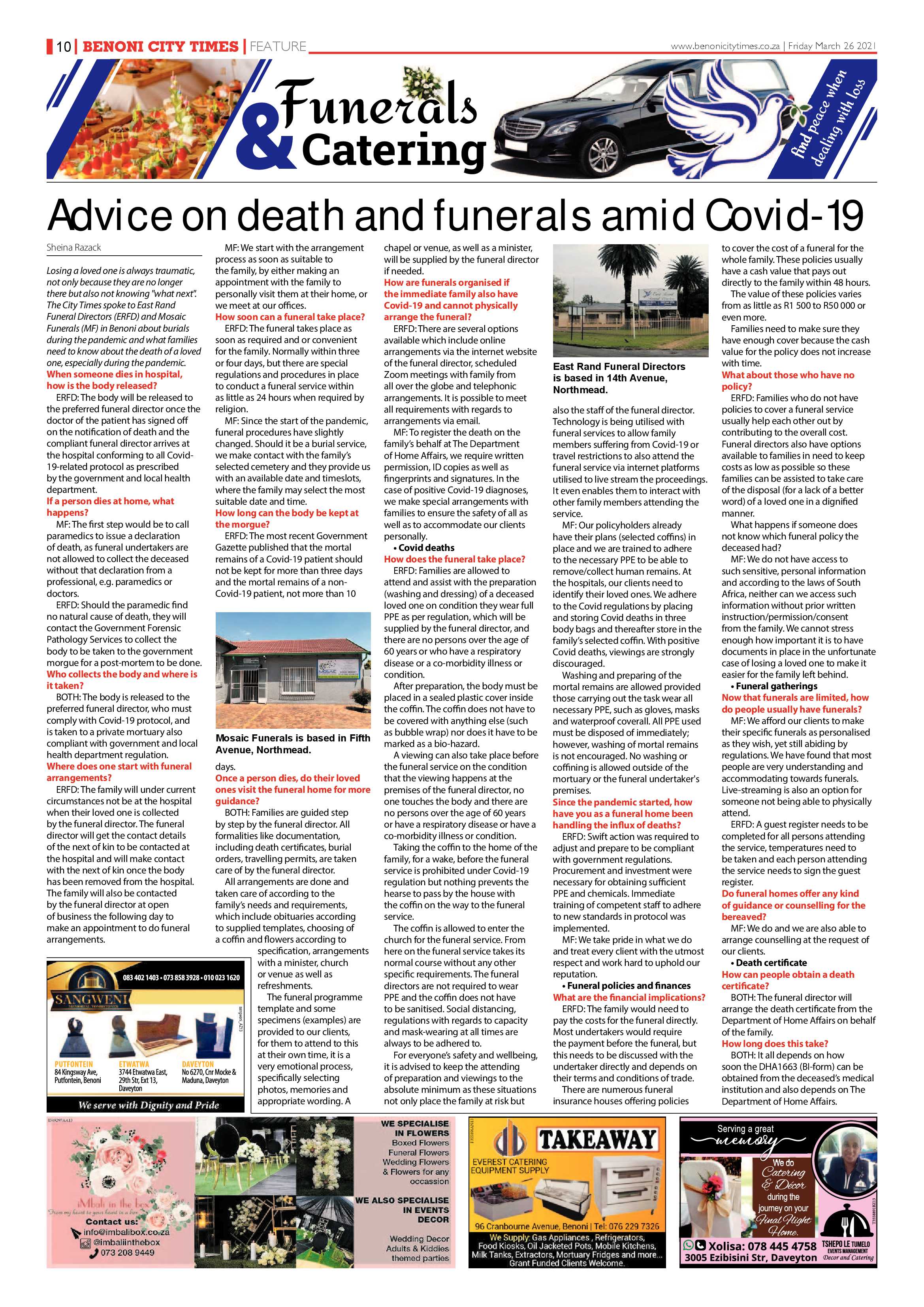 Benoni City Times 25 March 2021 page 10