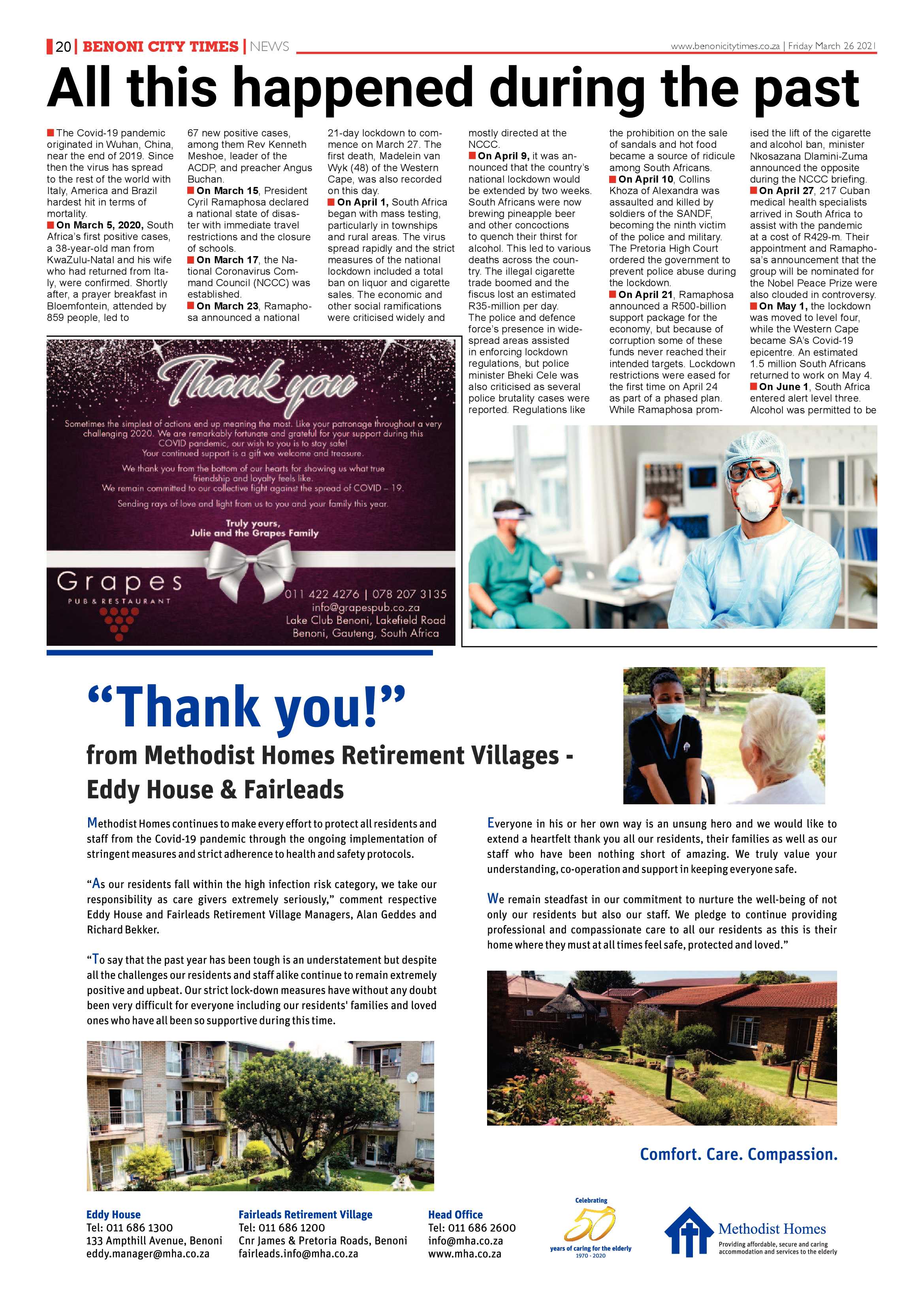 Benoni City Times 25 March 2021 page 20