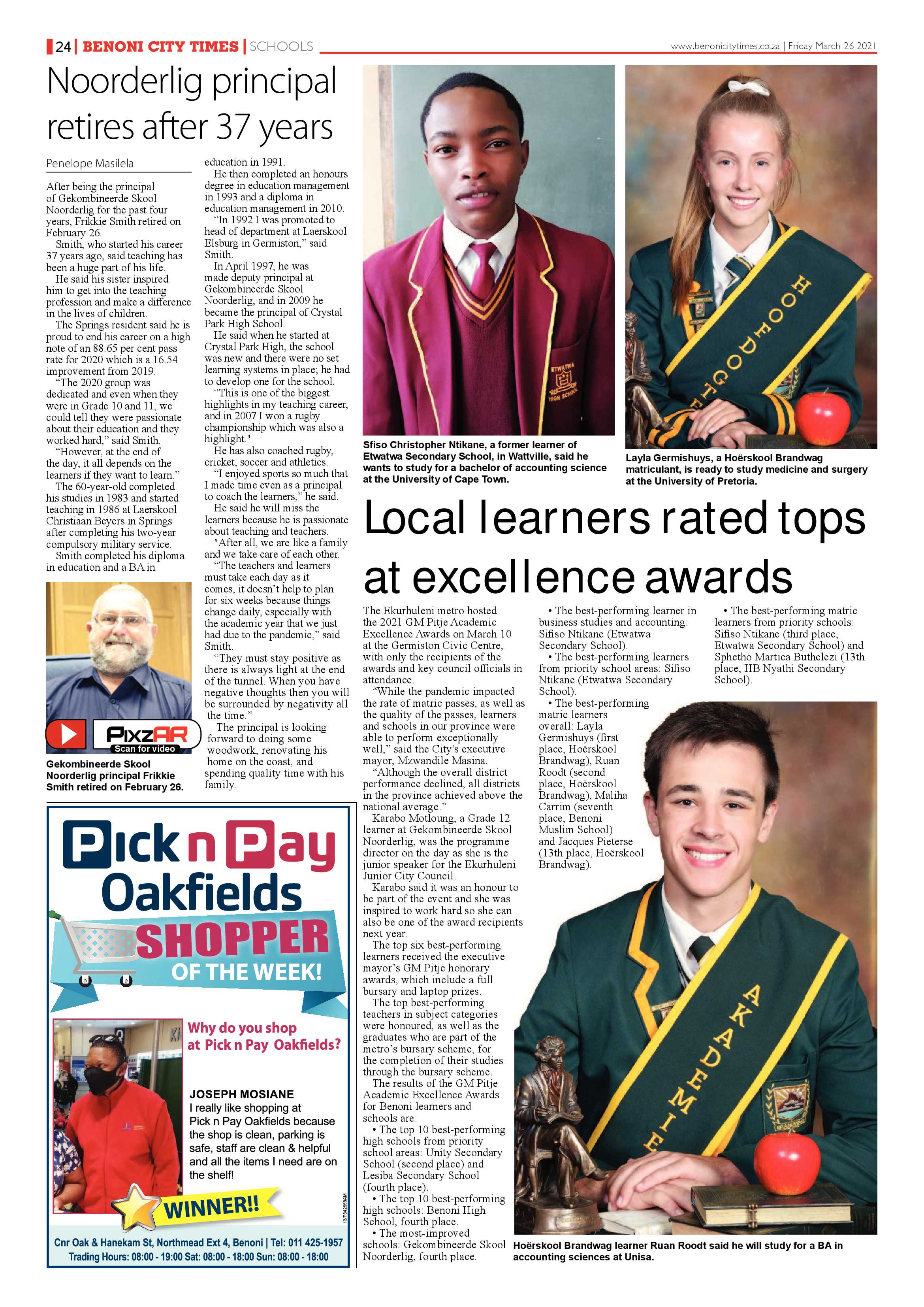 Benoni City Times 25 March 2021 page 24