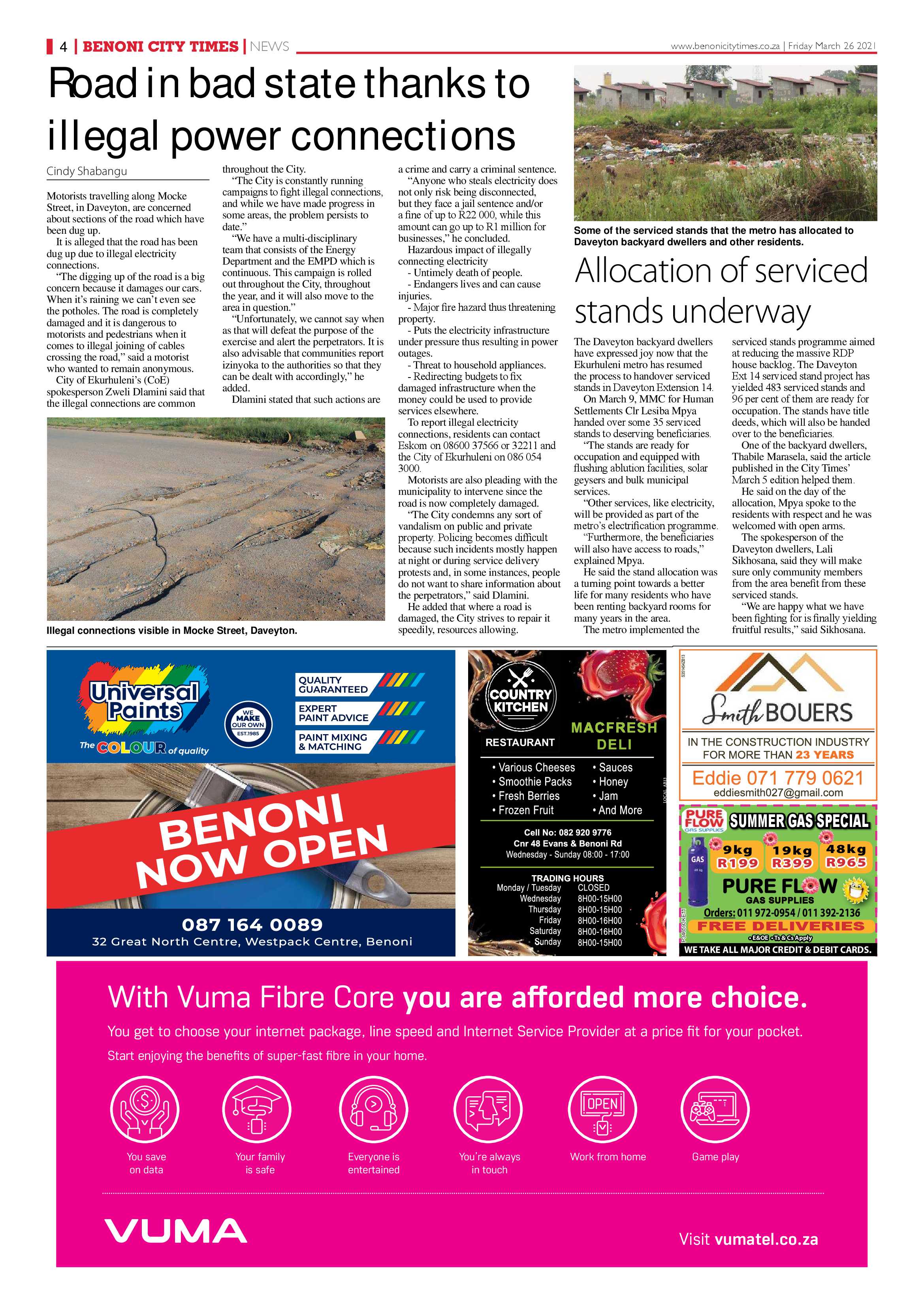 Benoni City Times 25 March 2021 page 4
