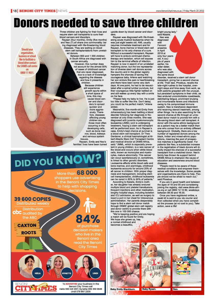 Benoni City Times 25 March 2022 page 17