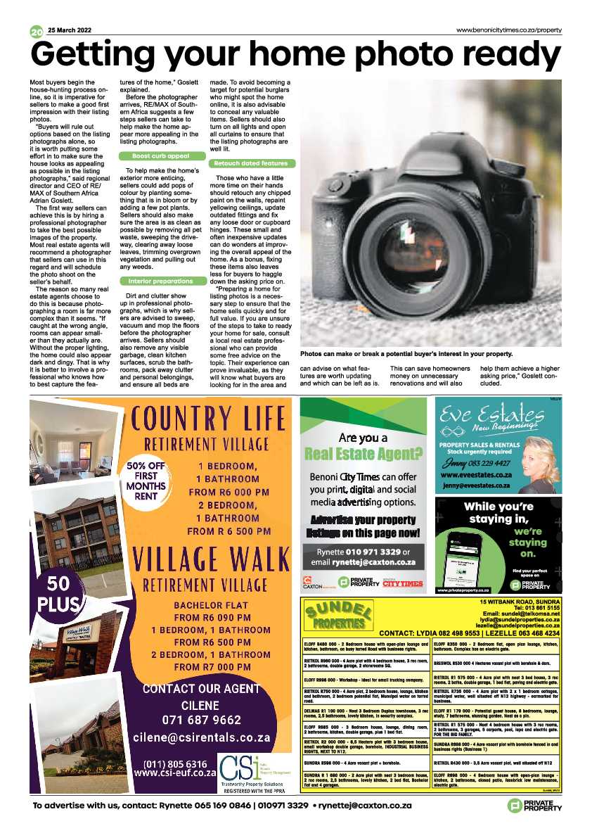 Benoni City Times 25 March 2022 page 19