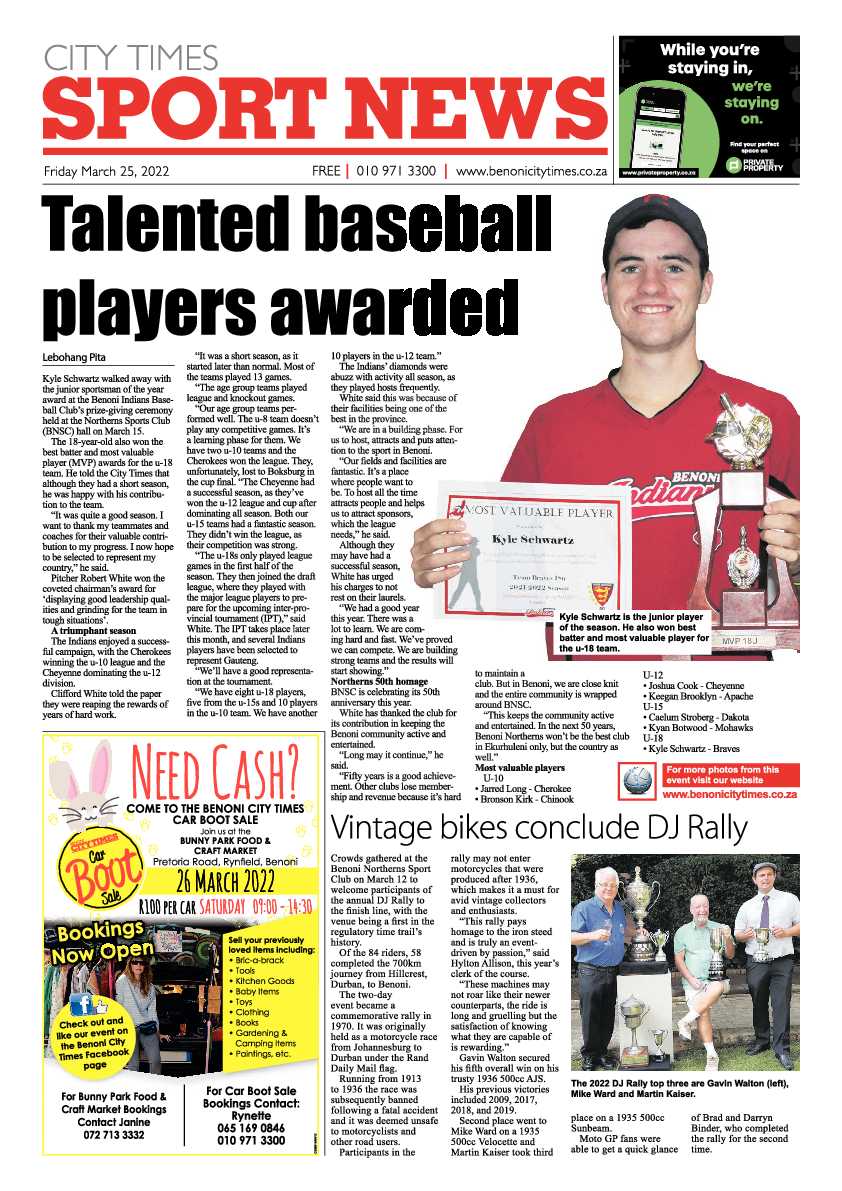 Benoni City Times 25 March 2022 page 23
