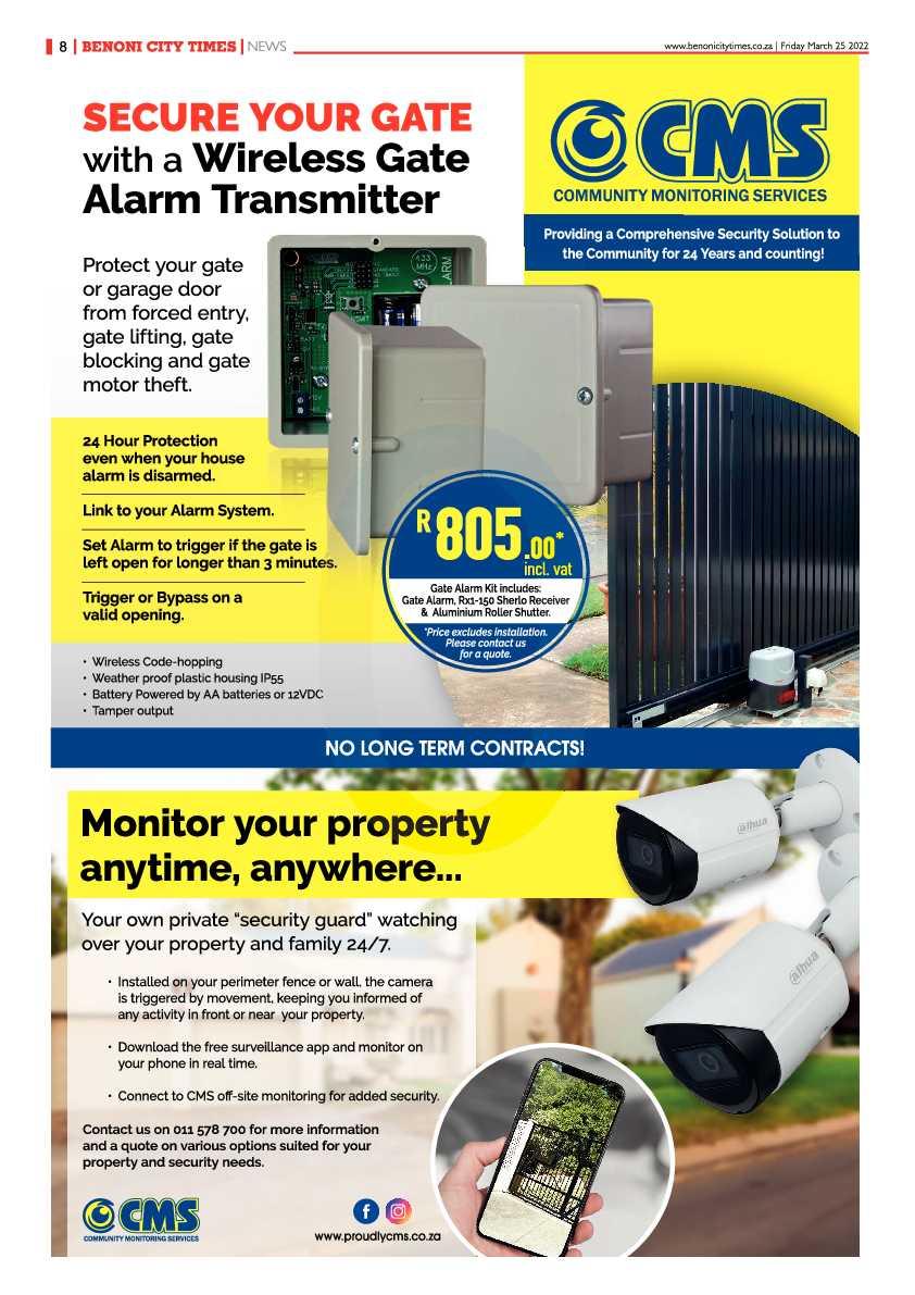 Benoni City Times 25 March 2022 page 8