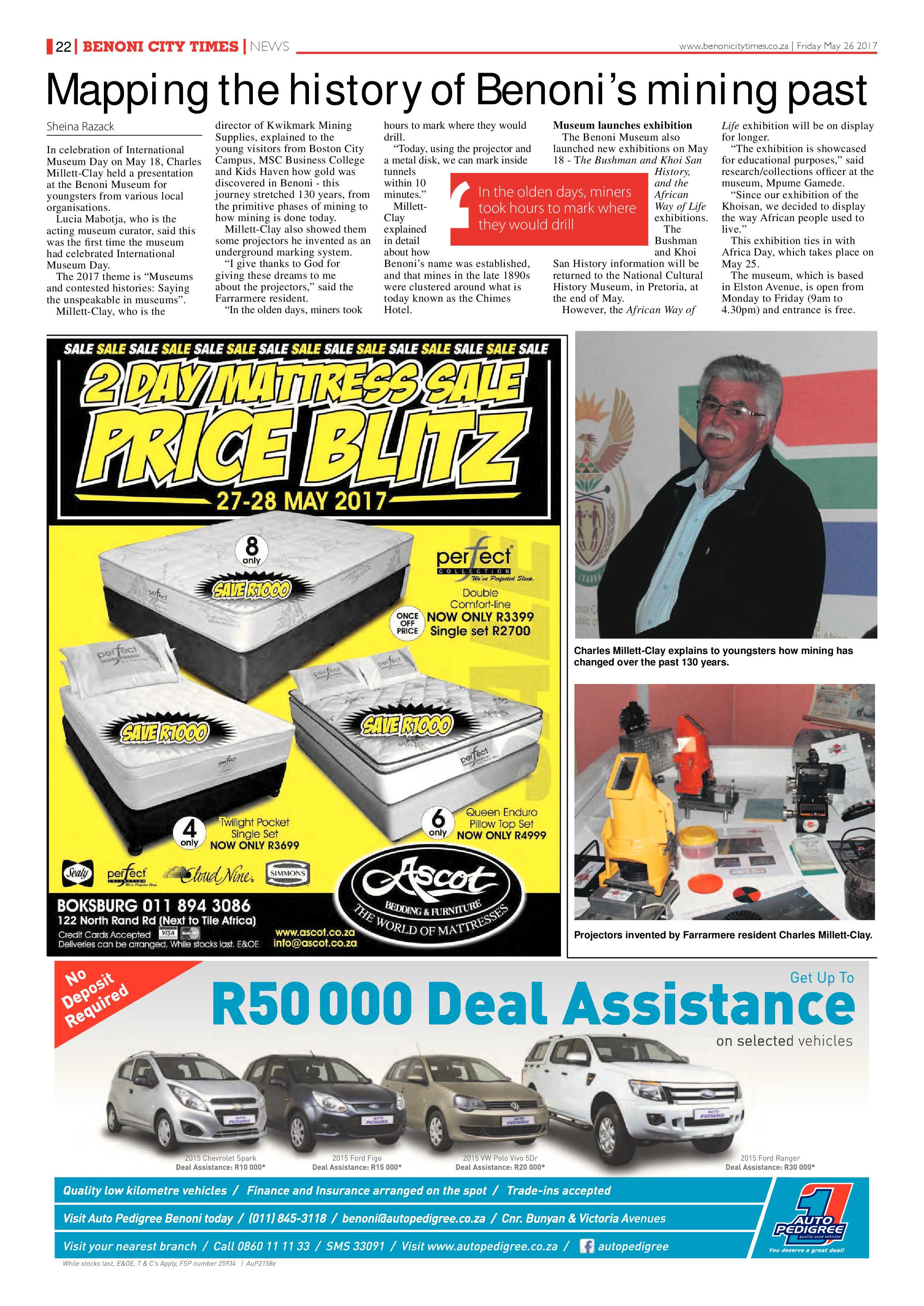 Benoni City Times 25 May 2017 page 22