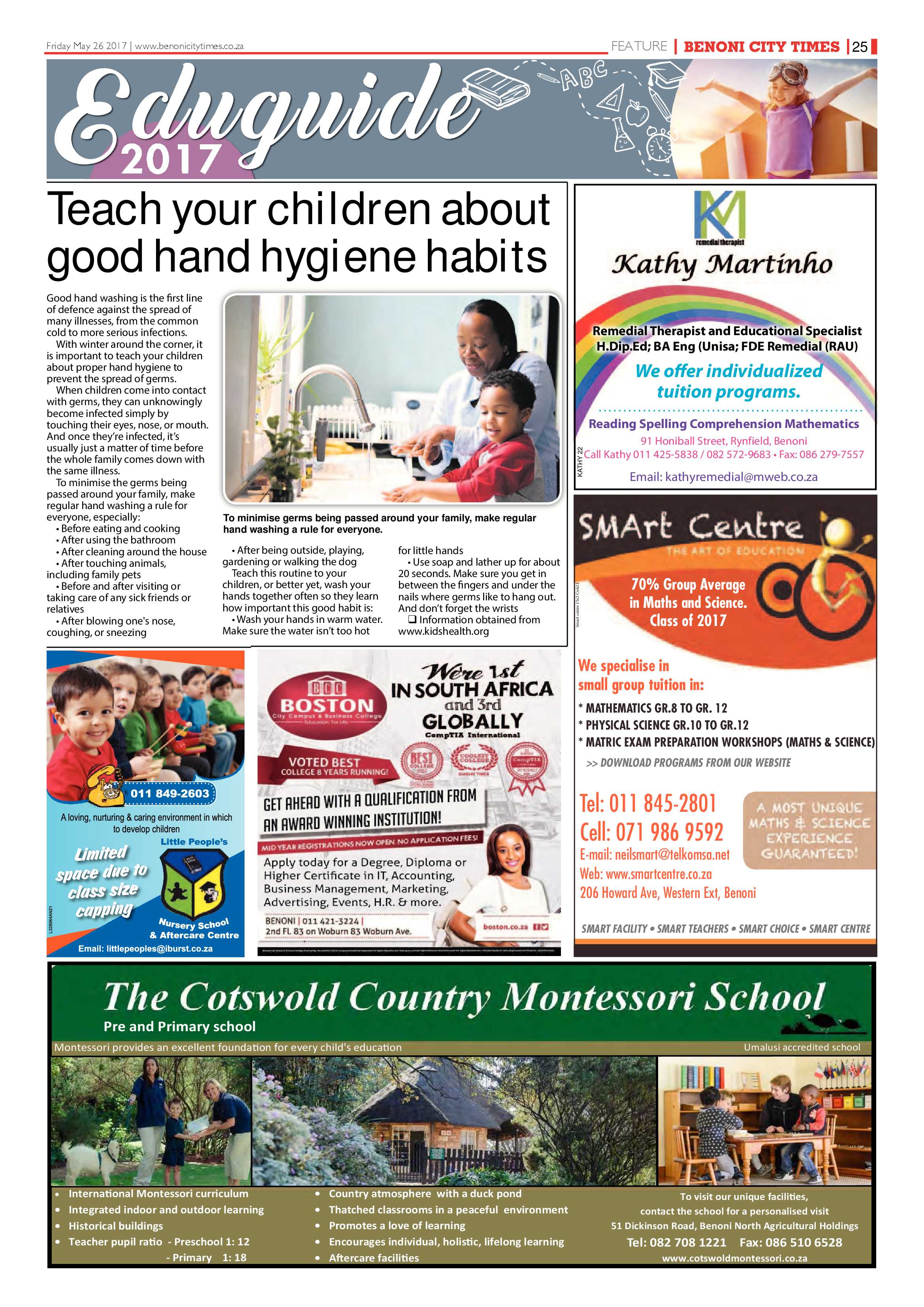 Benoni City Times 25 May 2017 page 25