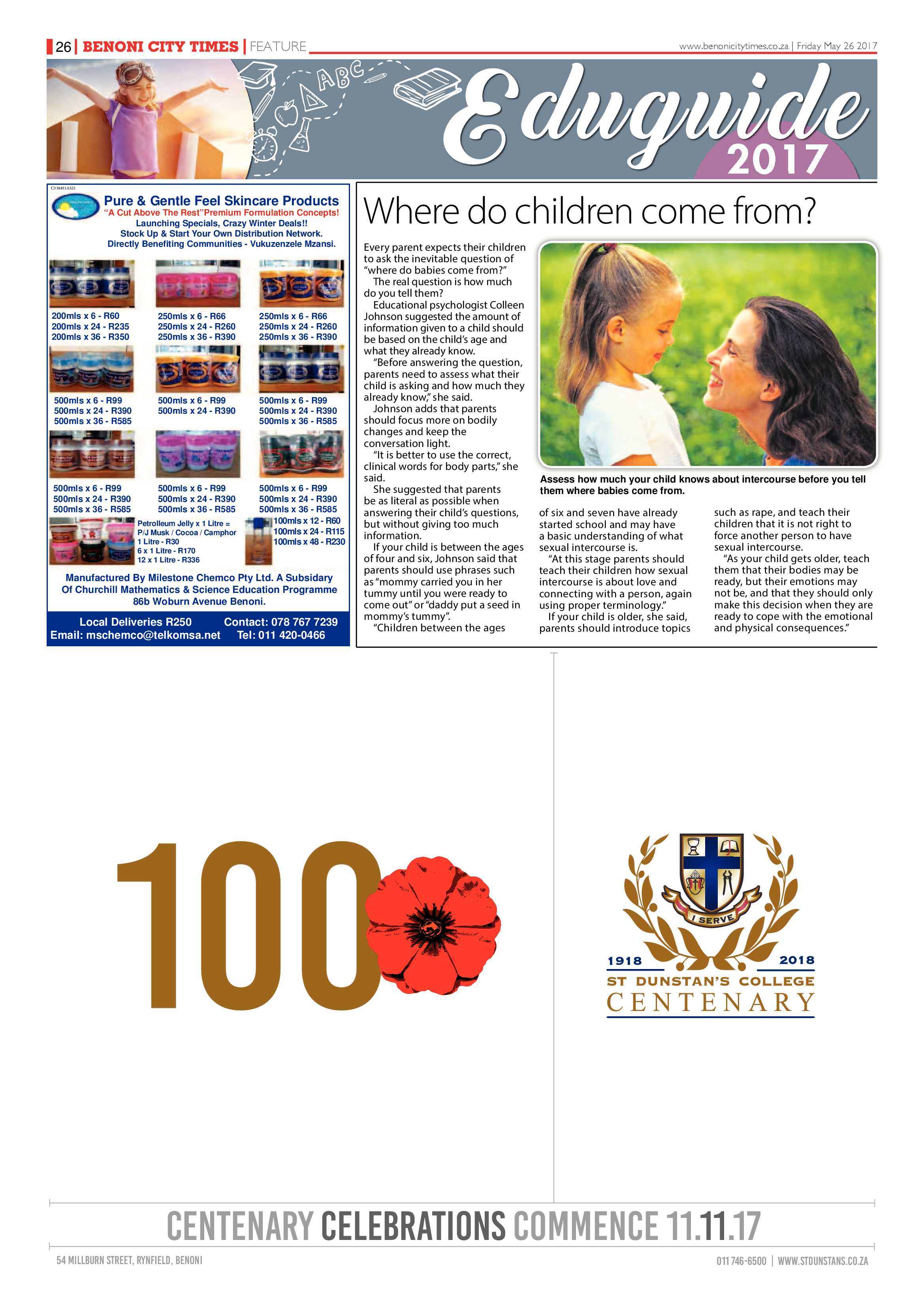 Benoni City Times 25 May 2017 page 26