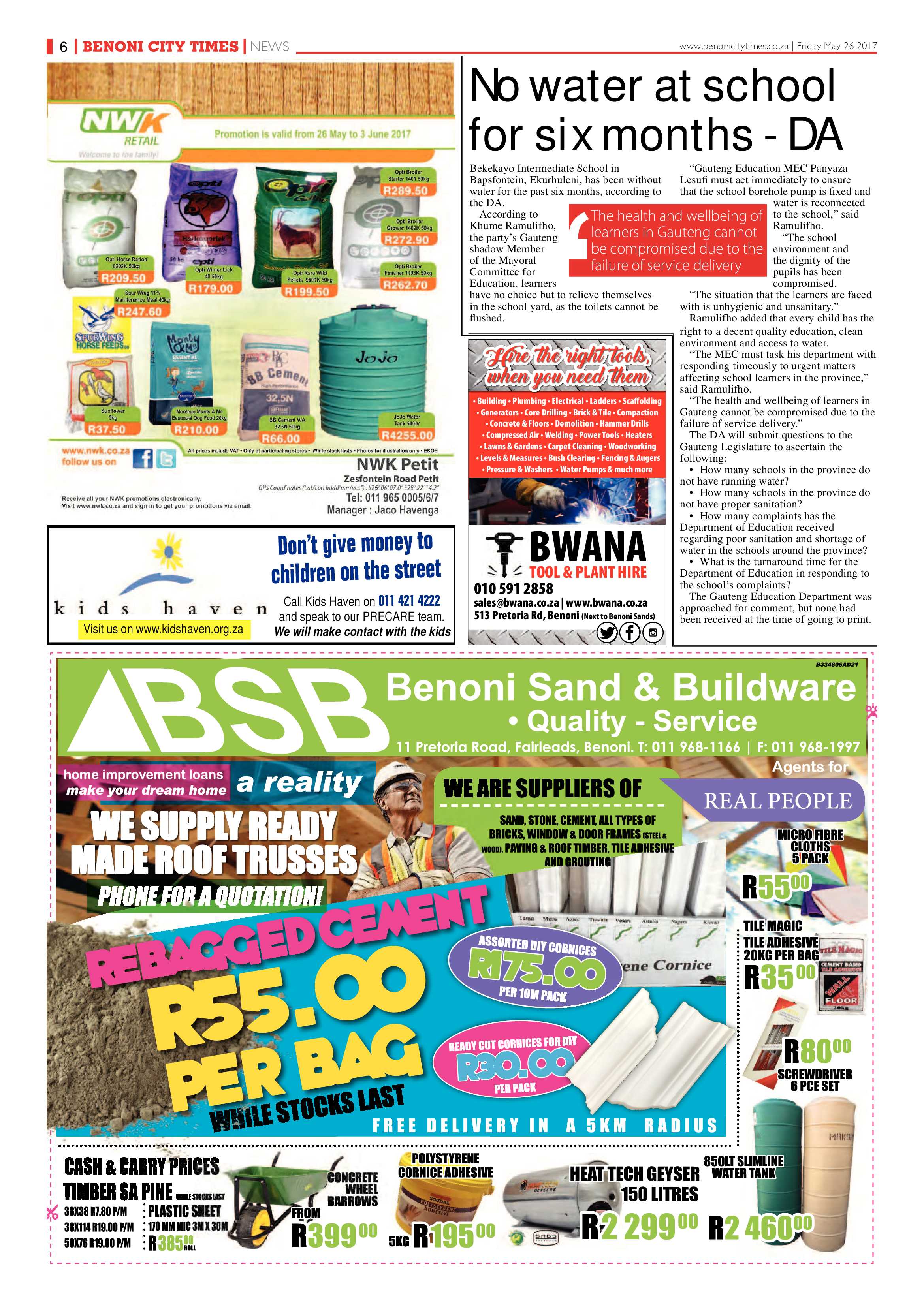 Benoni City Times 25 May 2017 page 6