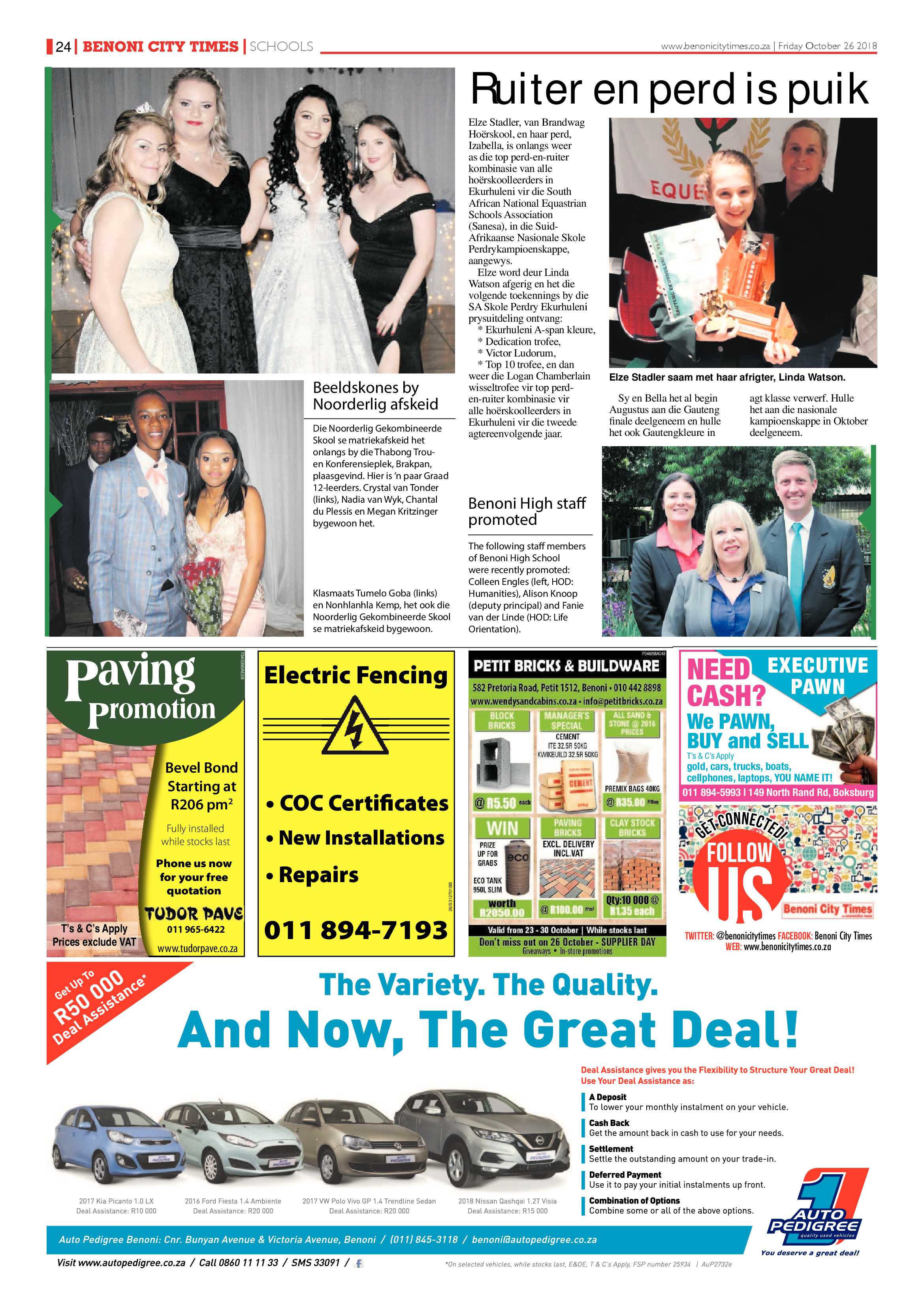 Benoni City Times 25 October 2018 page 24