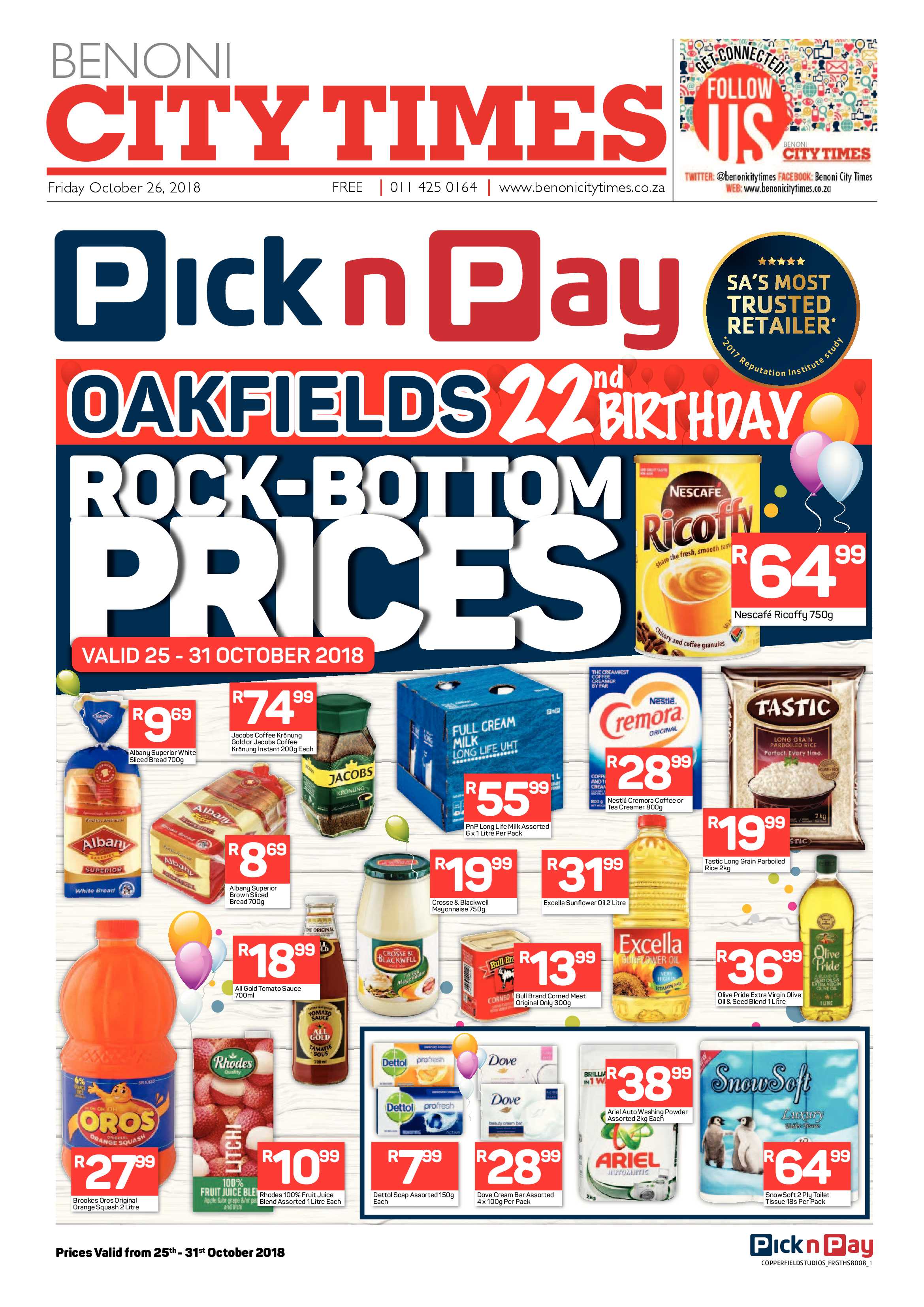 Benoni City Times 25 October 2018 page 49