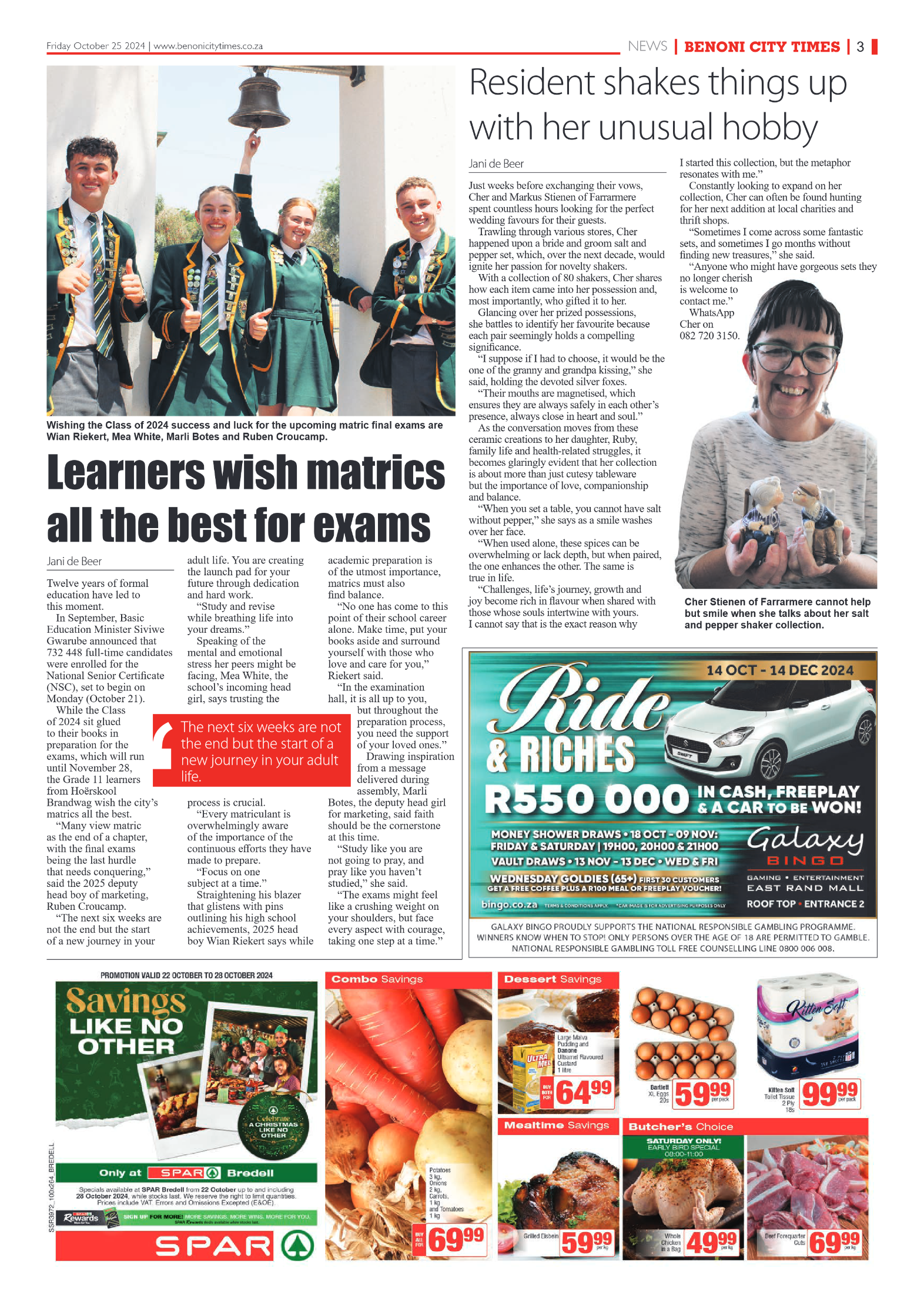 Benoni City Times 25 October 2024 page 3