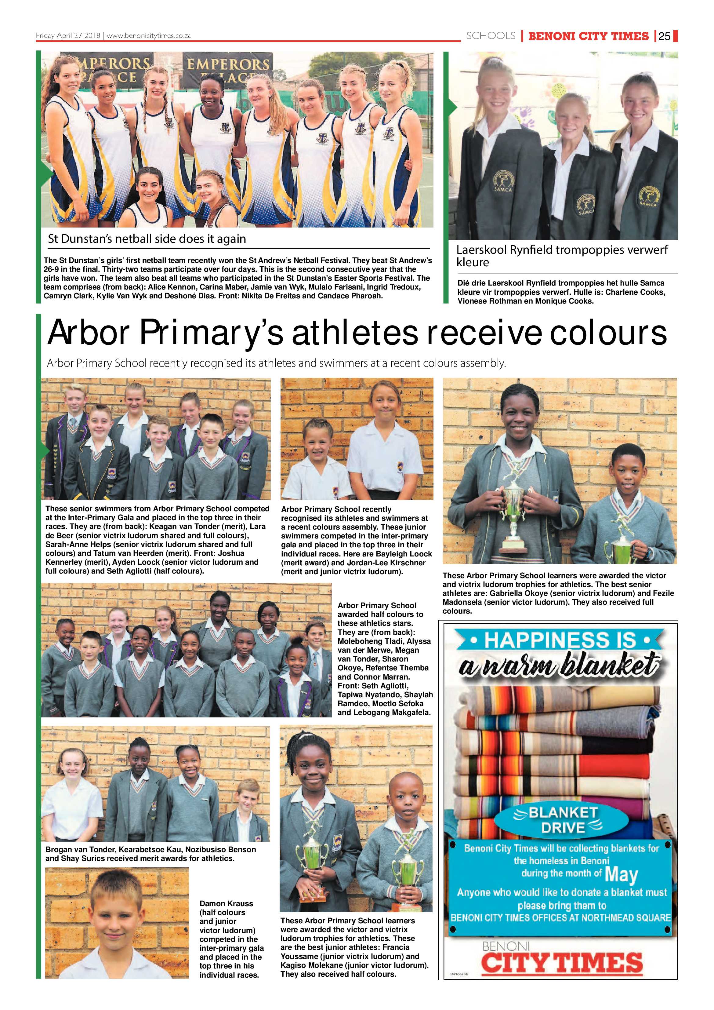 Benoni City Times 26 April 2018 page 27