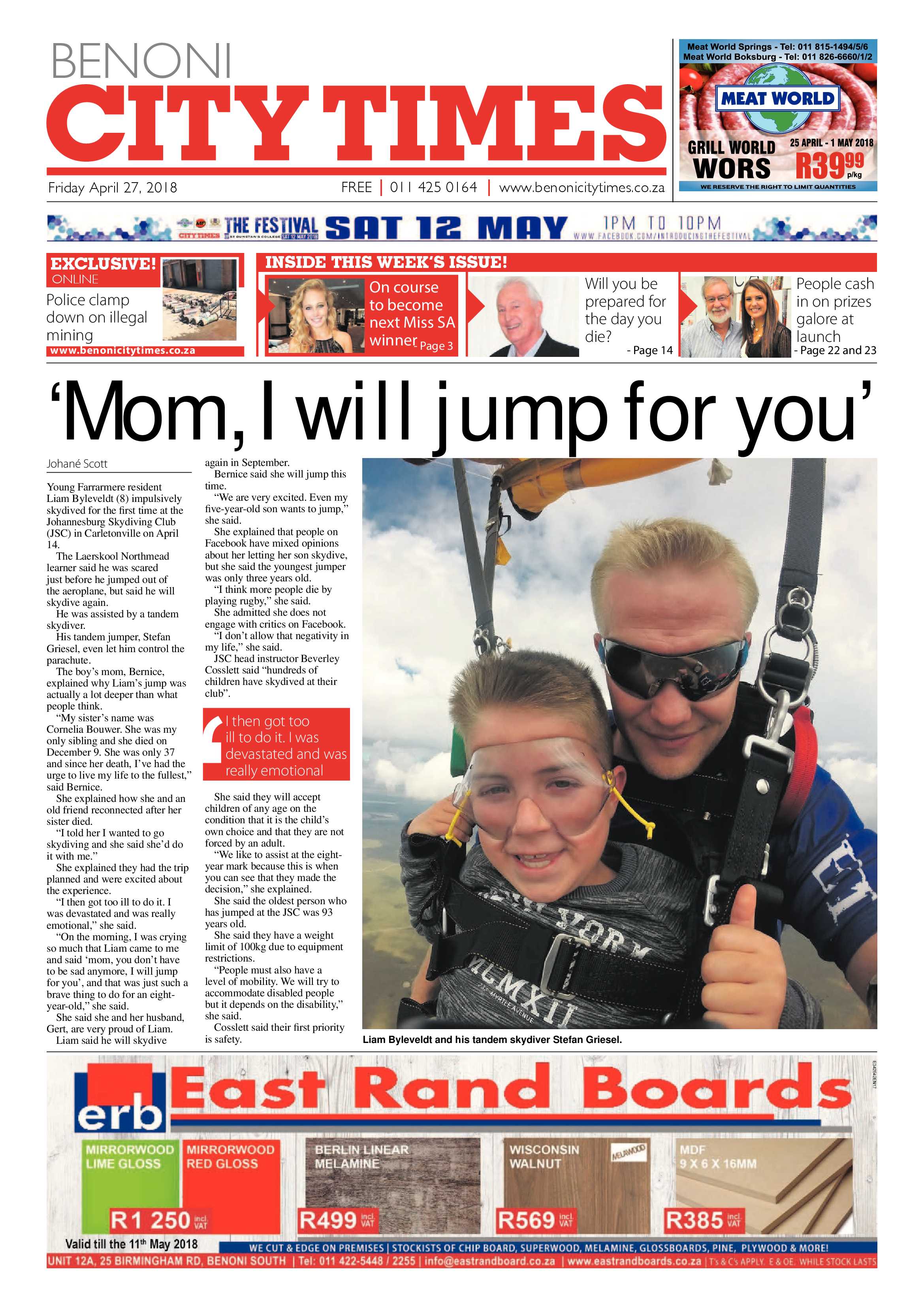 Benoni City Times 26 April 2018 page 3