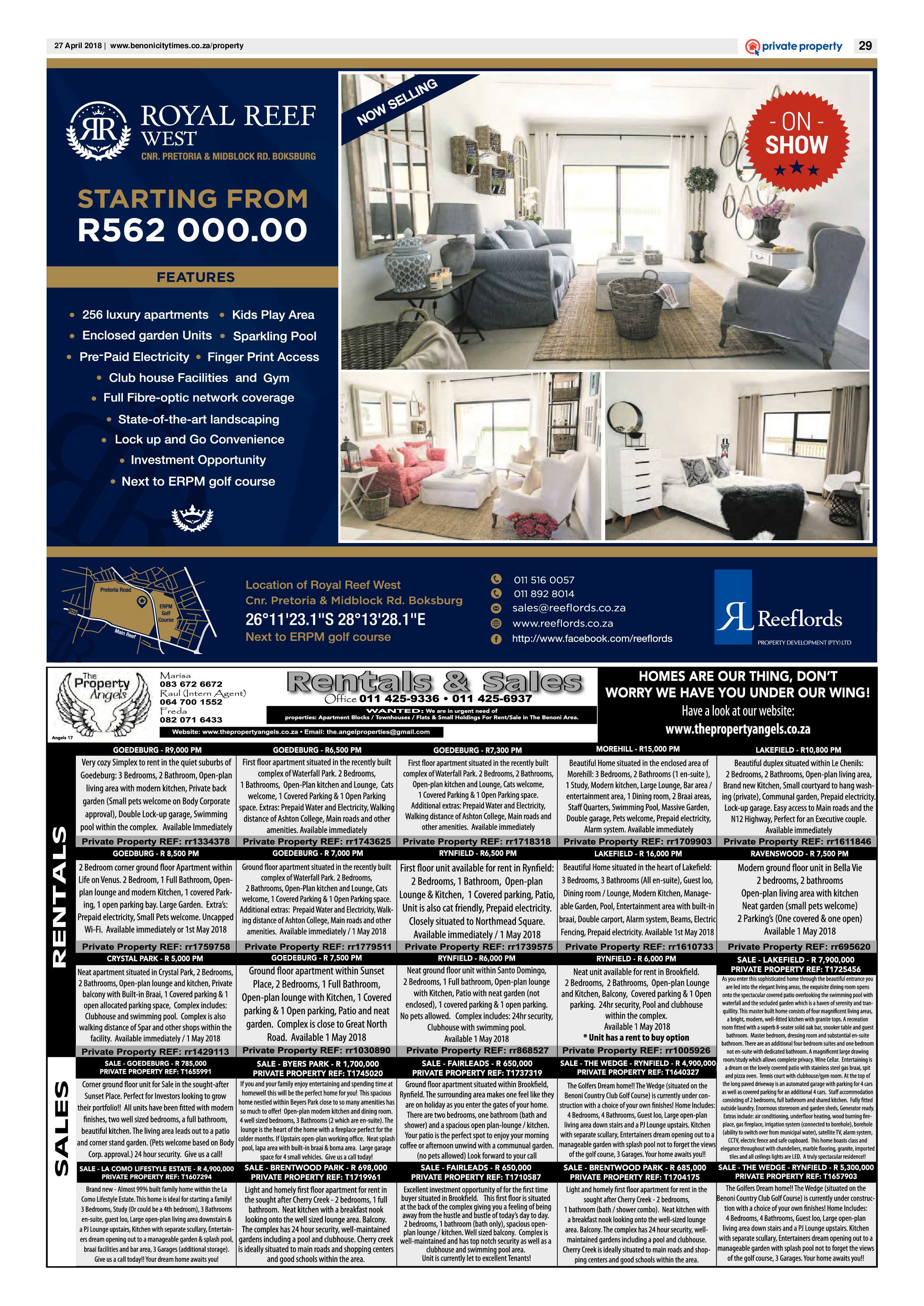 Benoni City Times 26 April 2018 page 31