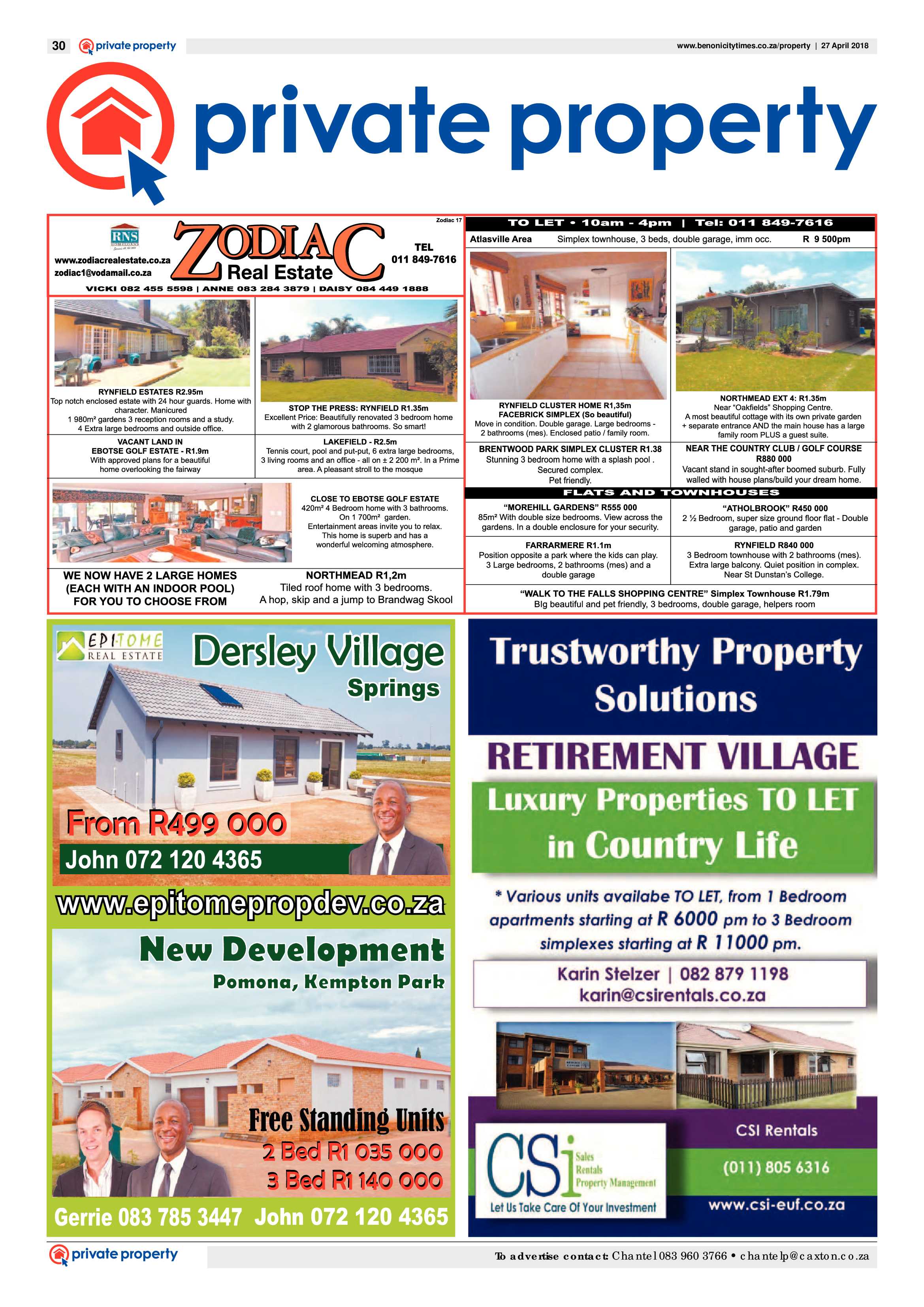 Benoni City Times 26 April 2018 page 32