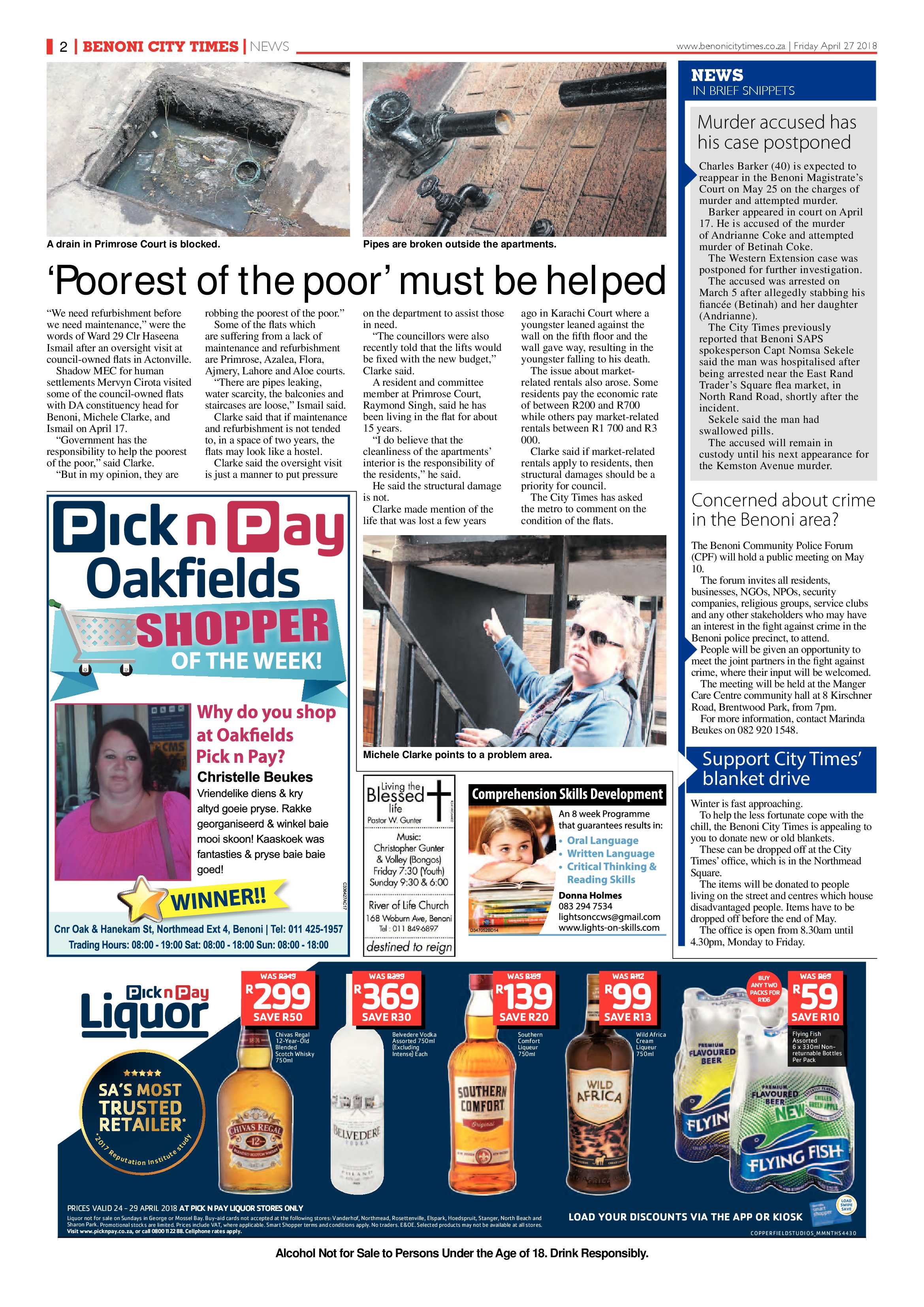 Benoni City Times 26 April 2018 page 4