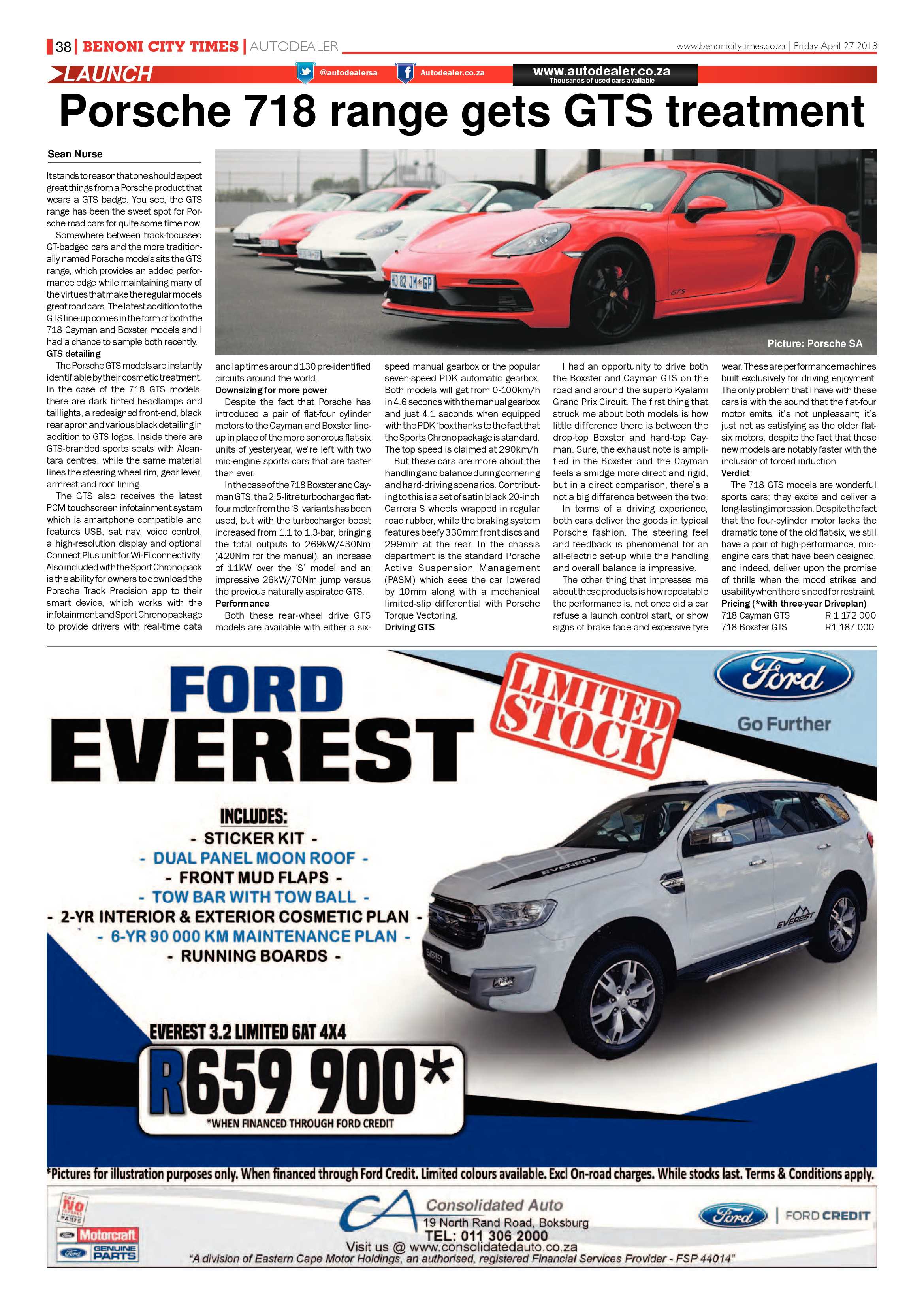 Benoni City Times 26 April 2018 page 40