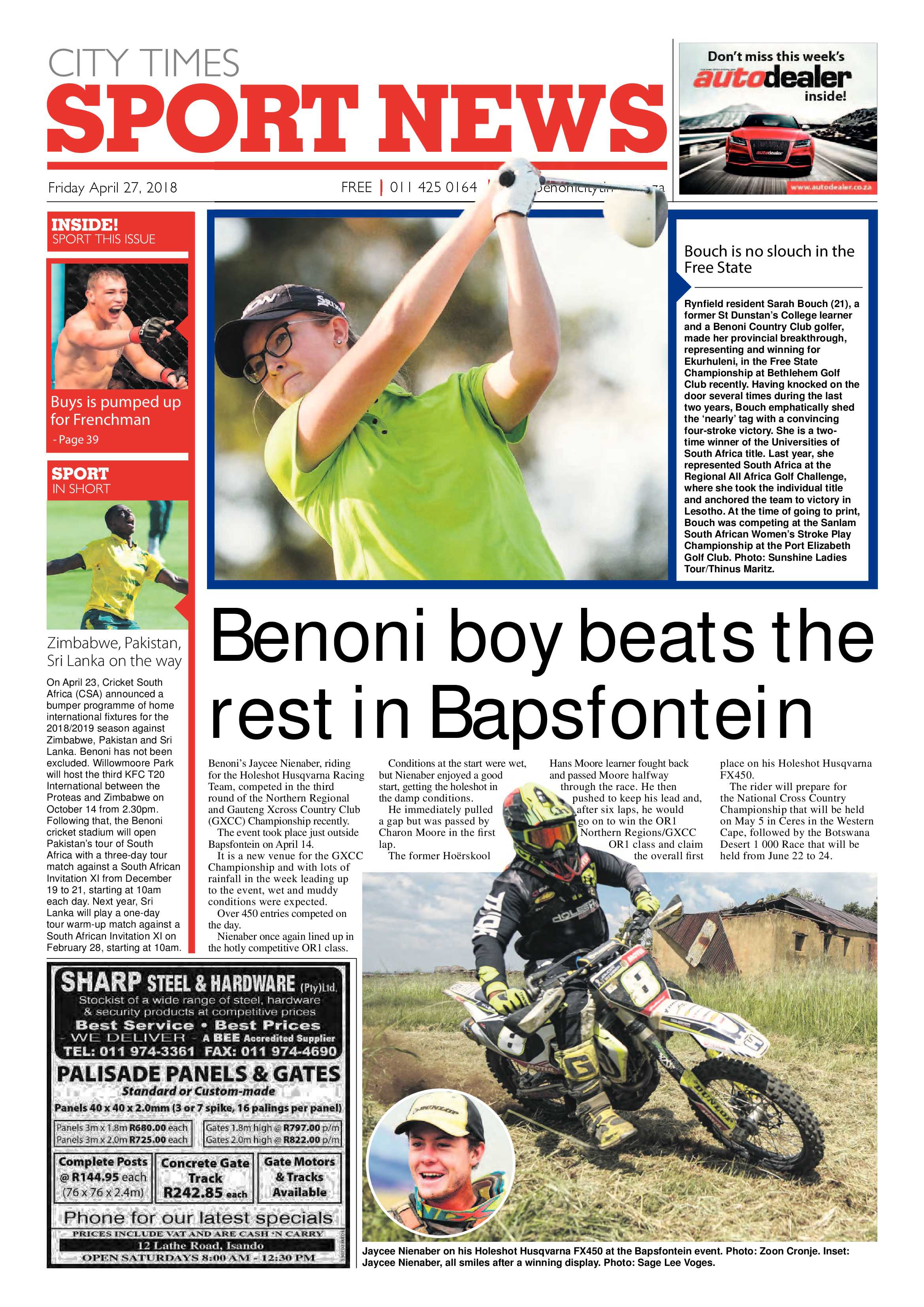 Benoni City Times 26 April 2018 page 42