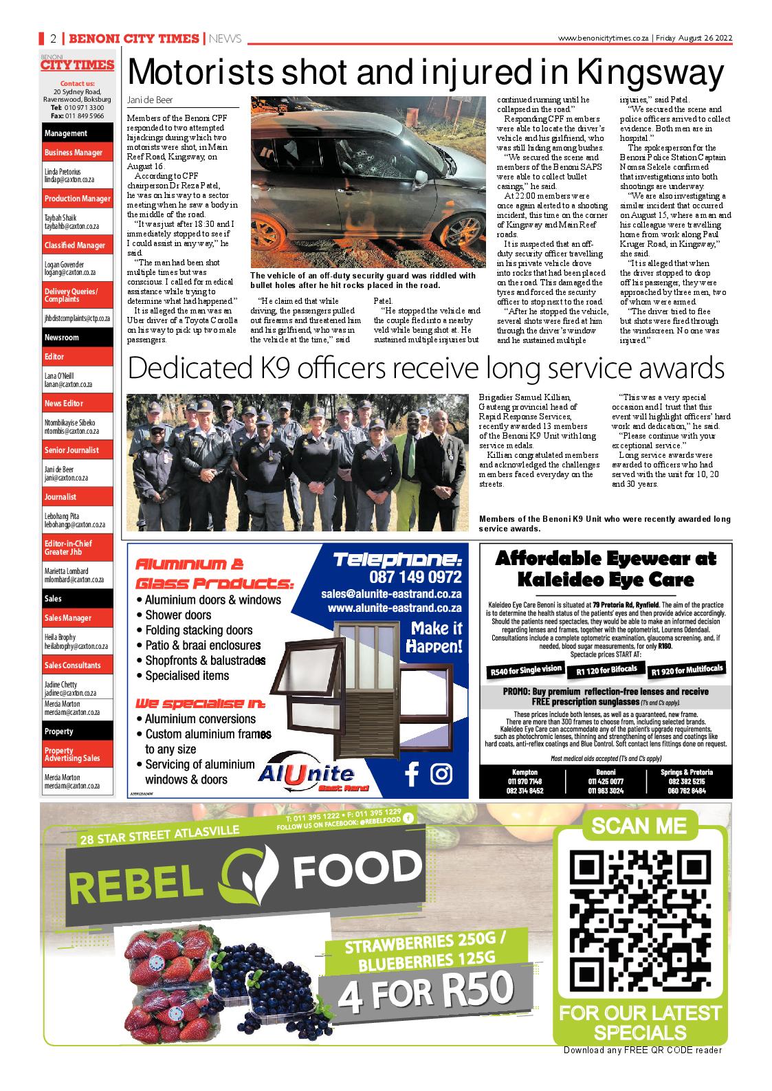 Benoni City Times 26 August 2022 page 4